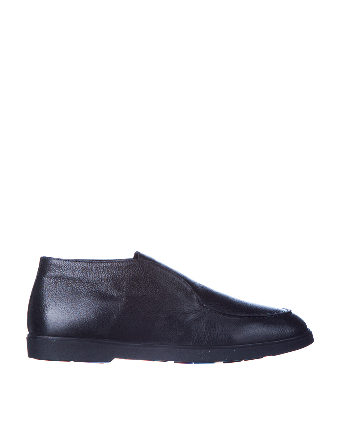 Туфли черные мужские  Brecos S9778 BLACK-1