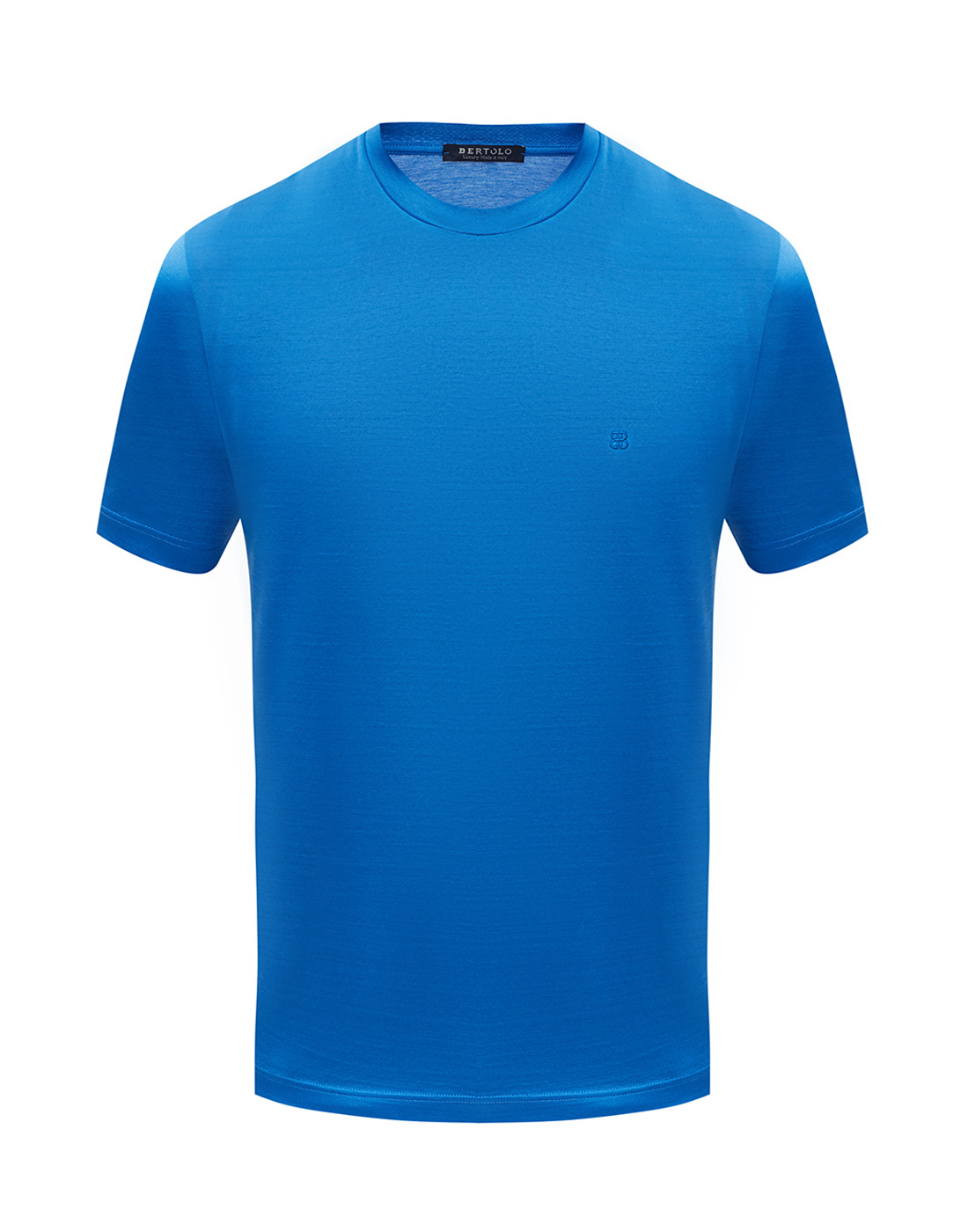 Мужская голубая футболка  Bertolo S000252/001912/1256-1