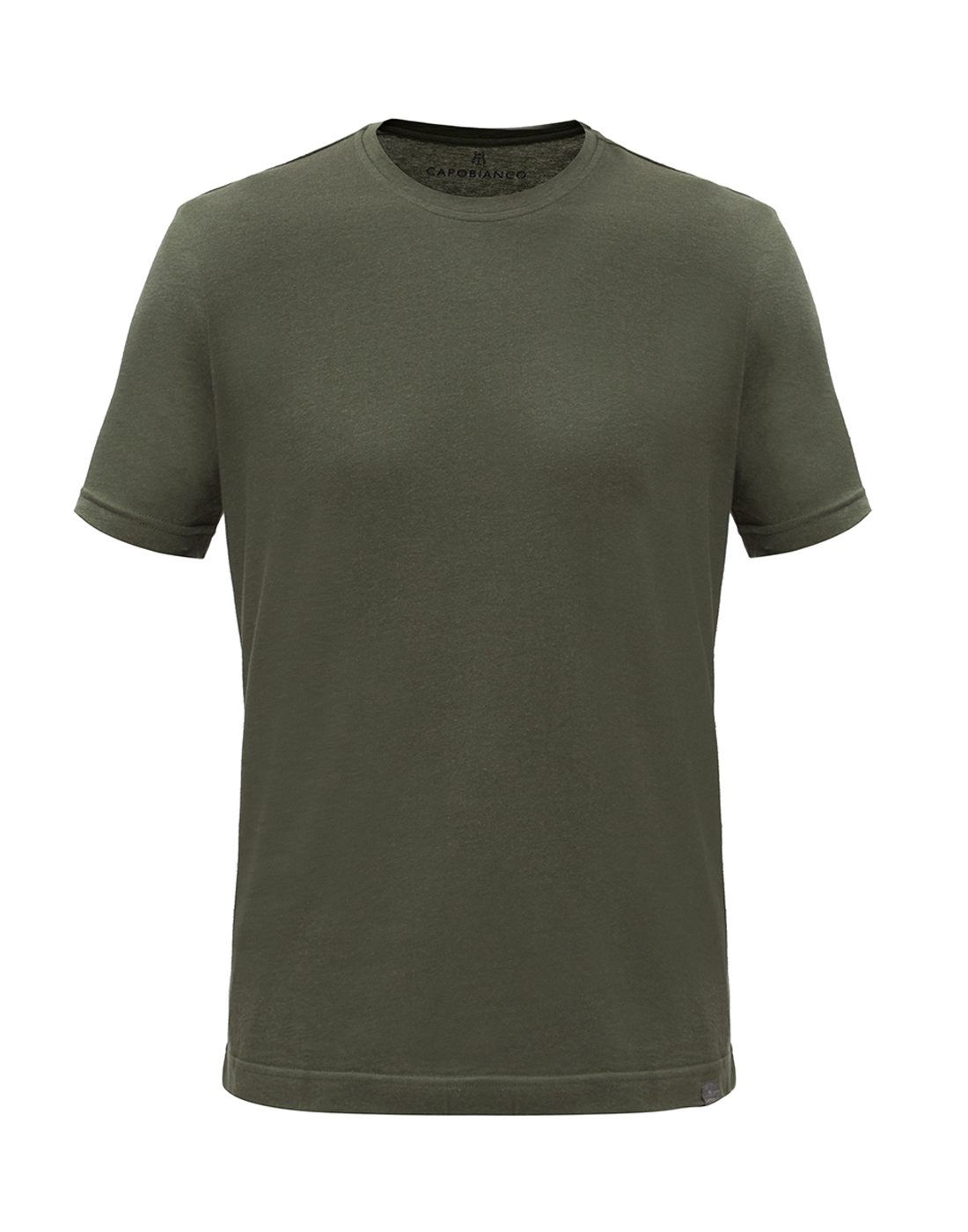 Мужская зеленая футболка Capobianco S11M660.WS00.SCOZIA-1