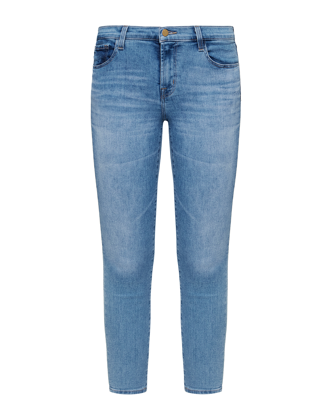 Жіночі блакитні джинси-1