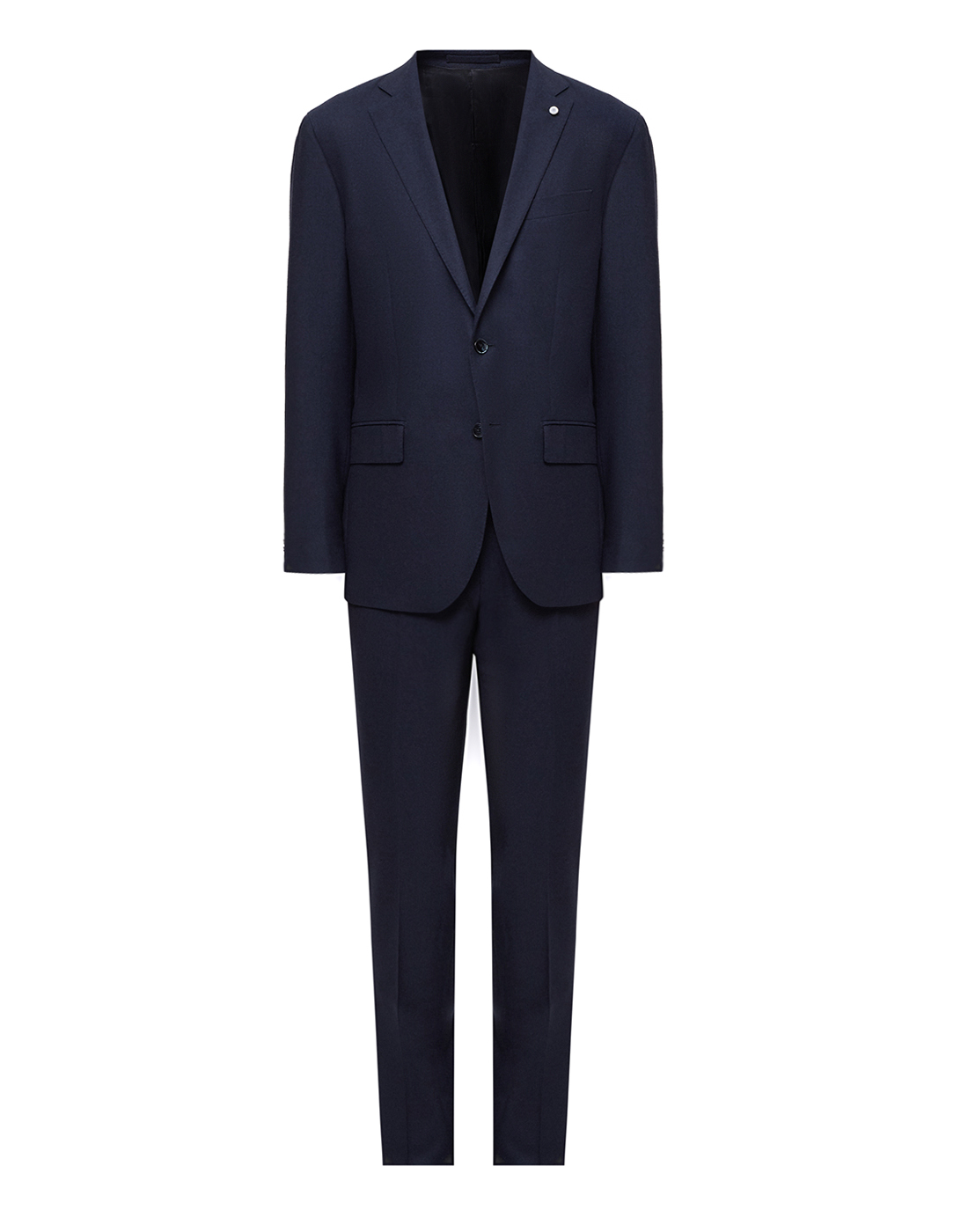 Мужской синий шерстяной костюм (пиджак, брюки) Lubiam S14313/3-1