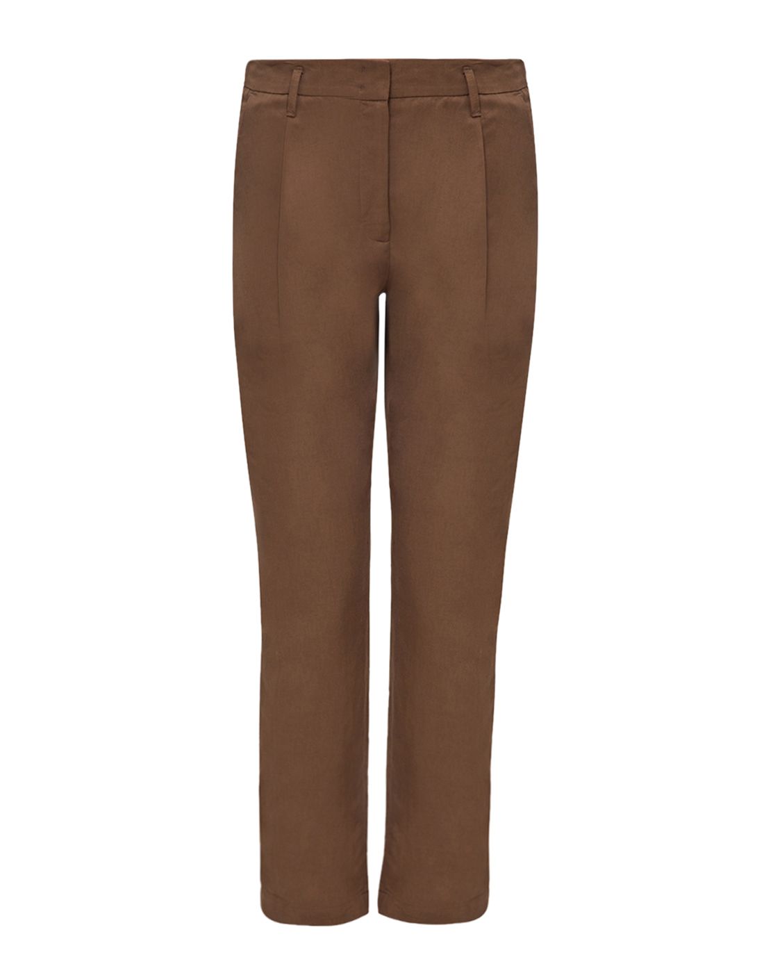 Жіночі коричневі штани-1