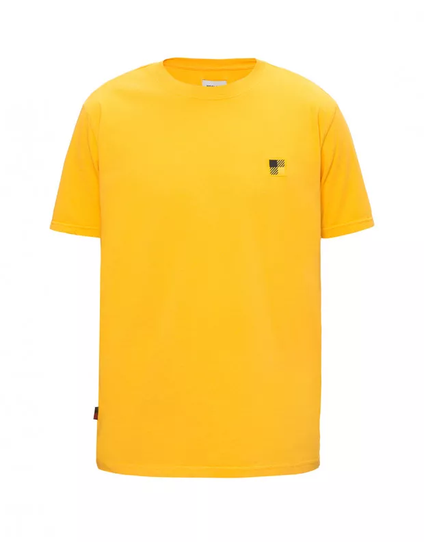 Чоловіча жовта футболка - 1