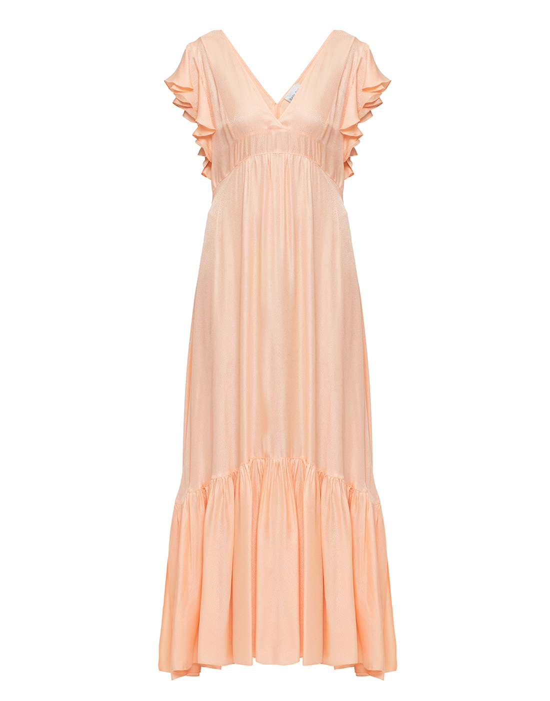 Женское персиковое платье Forte_forte S8061_MY DRESS-1