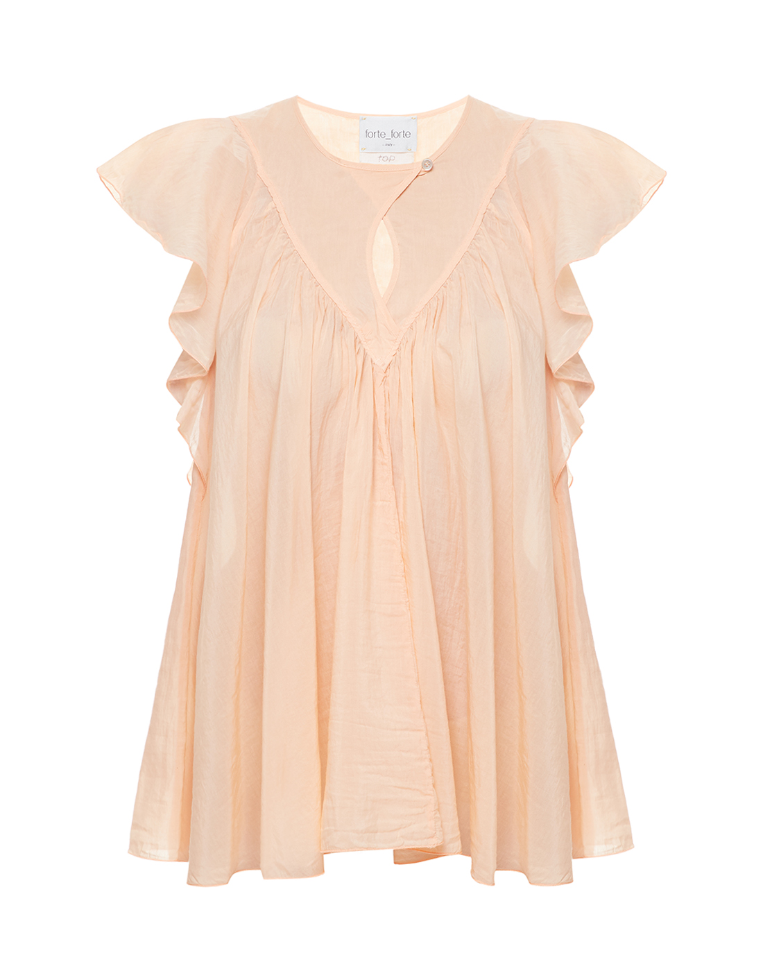 Жіноча персикова блуза-1
