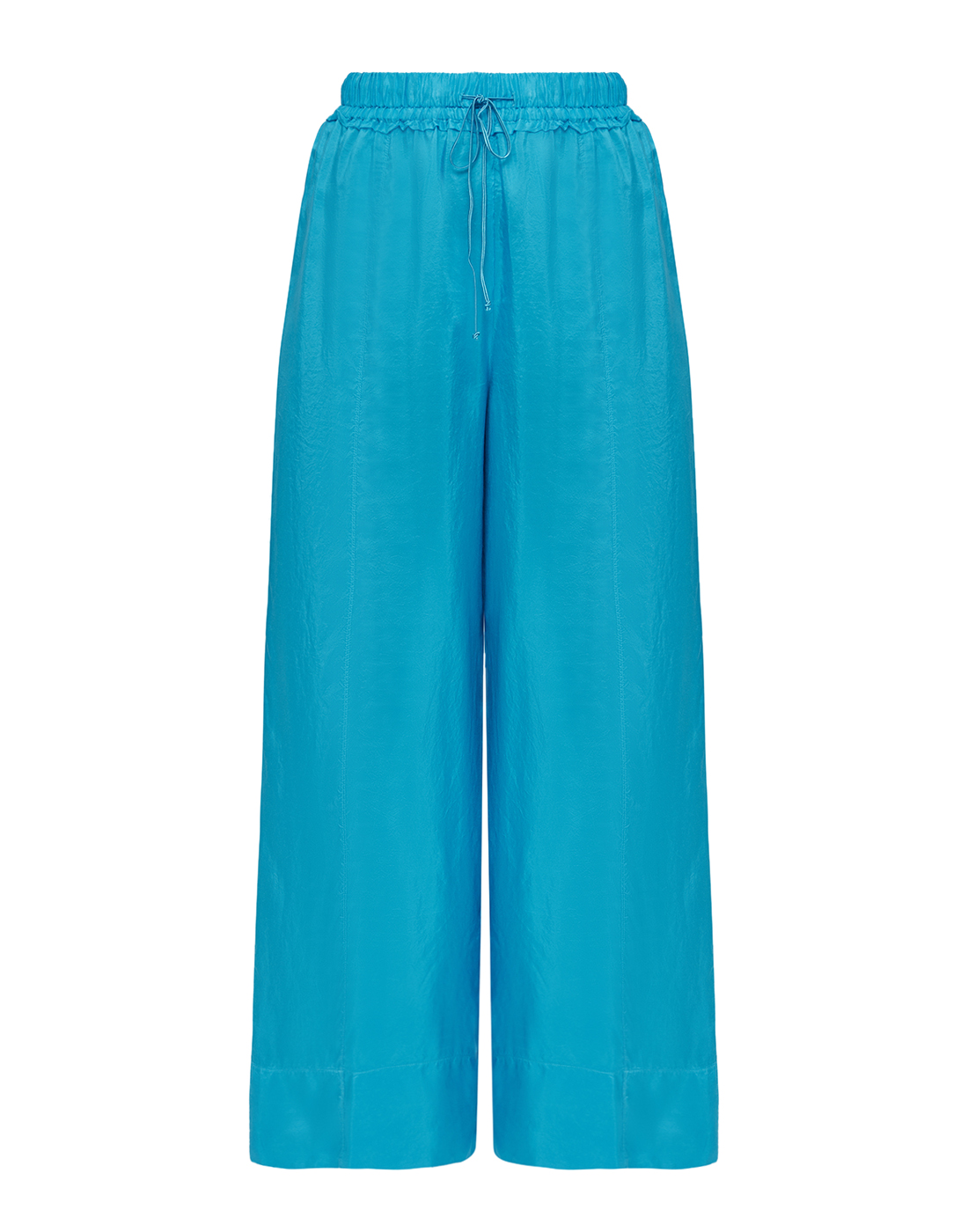 Женские голубые брюки  Forte_forte S8230_MY PANTS-1
