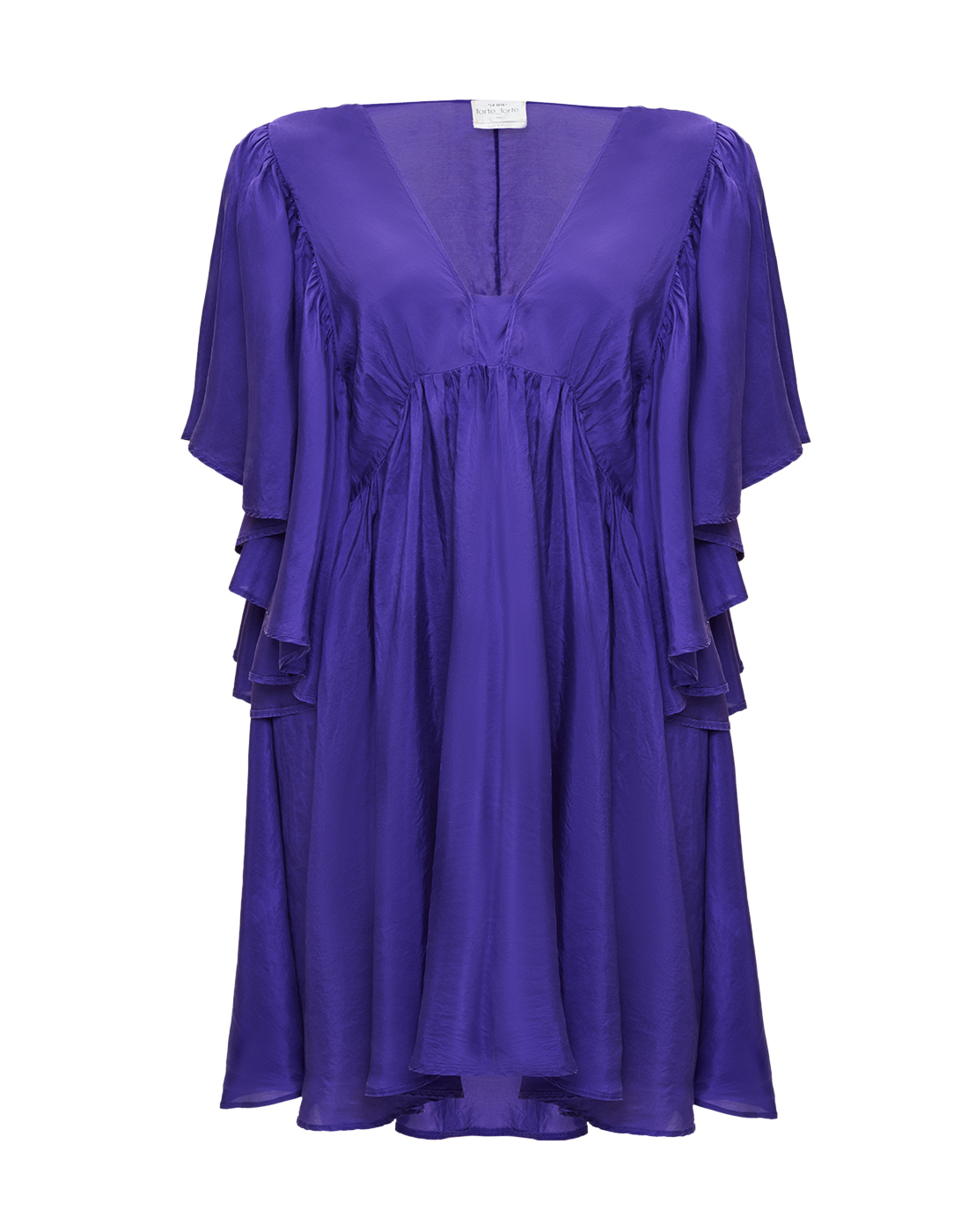 Жіноча фіолетова сукня-1