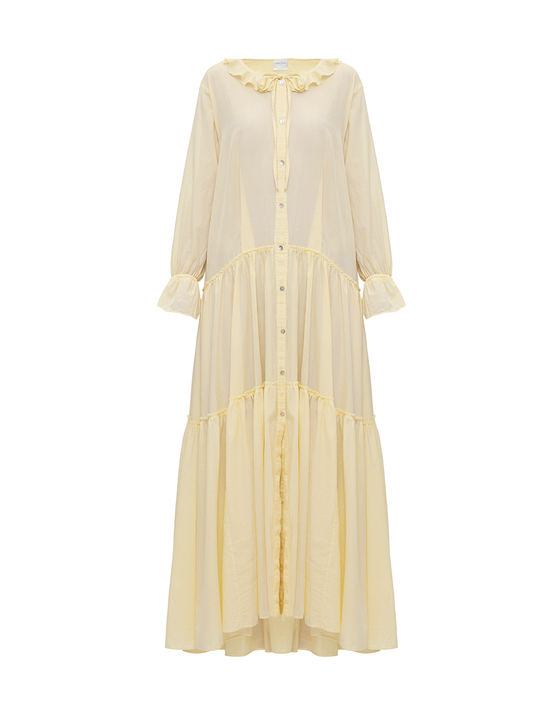 Женское лимонное платье  Forte_forte S8242_MY DRESS-1