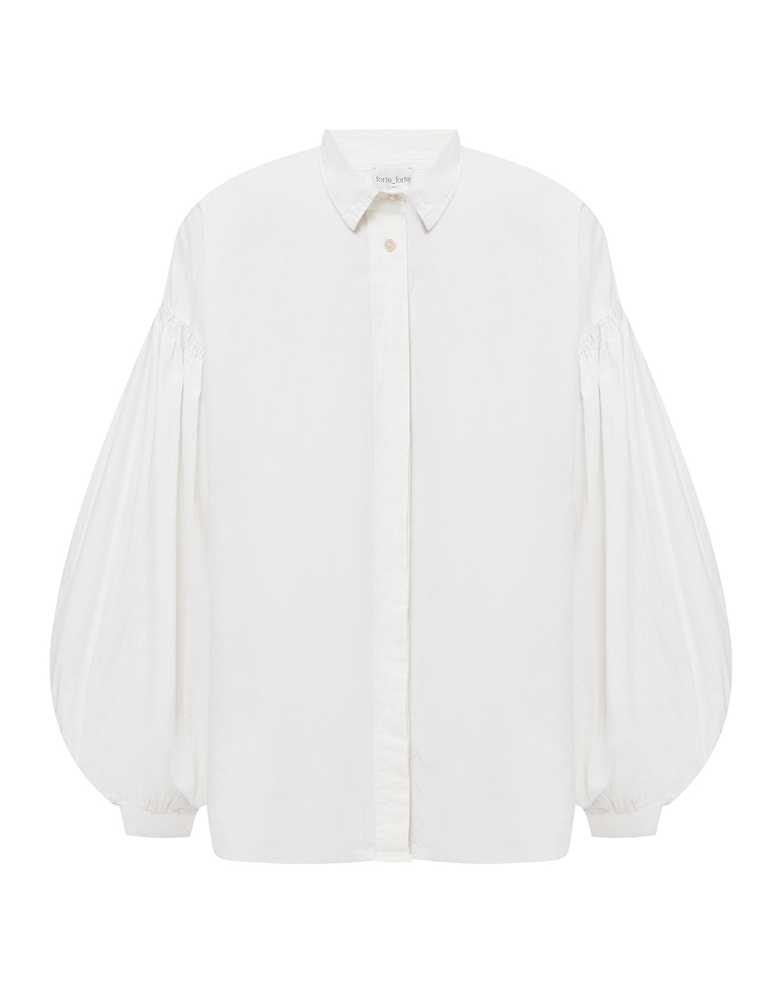 Женская белая блуза Forte_forte S8660_MY SHIRT-1