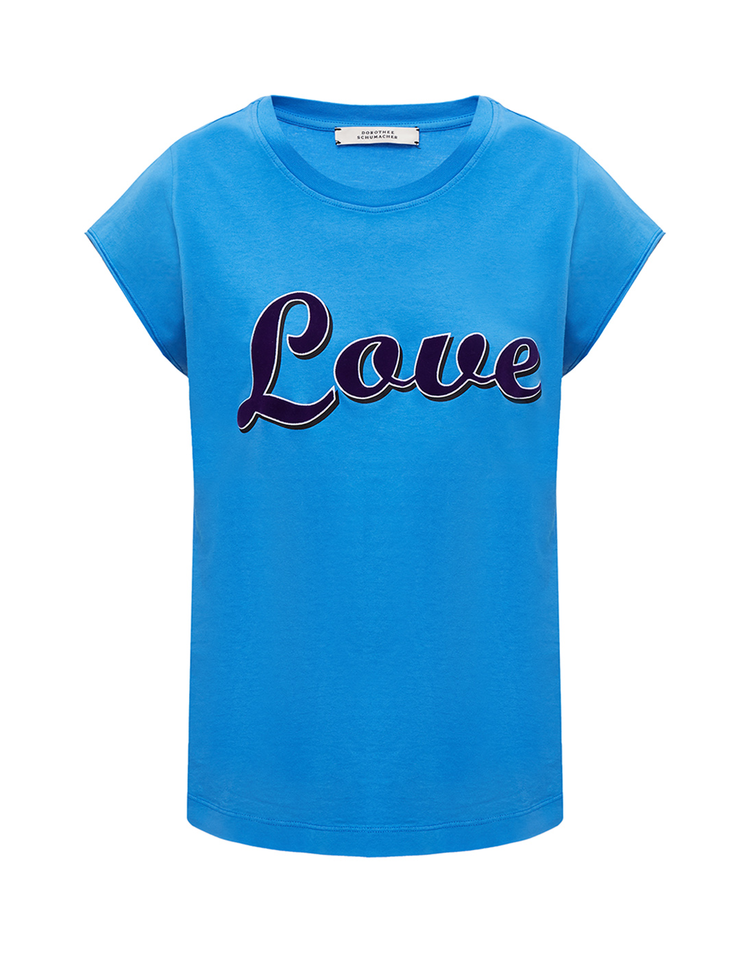 Женская голубая футболка Dorothee Schumacher S928501/886-1