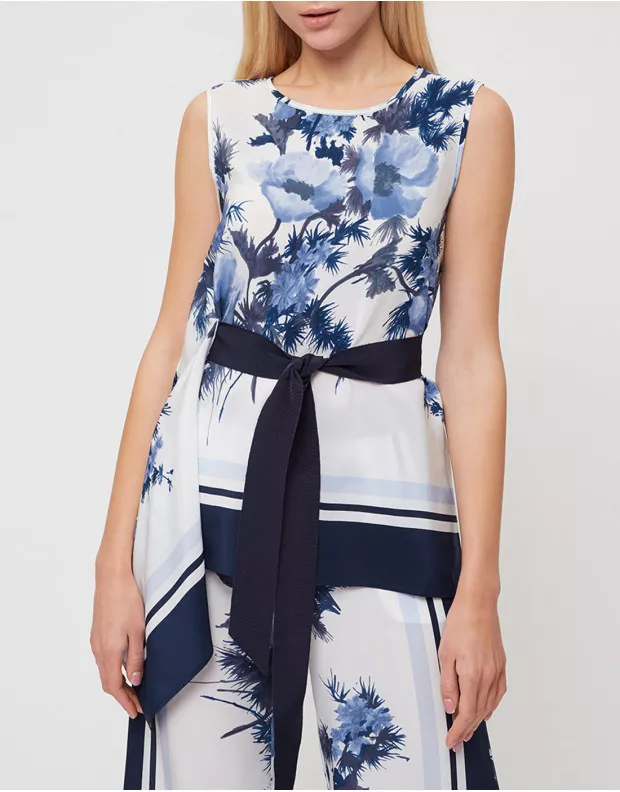 Женская шелковая блуза - 2