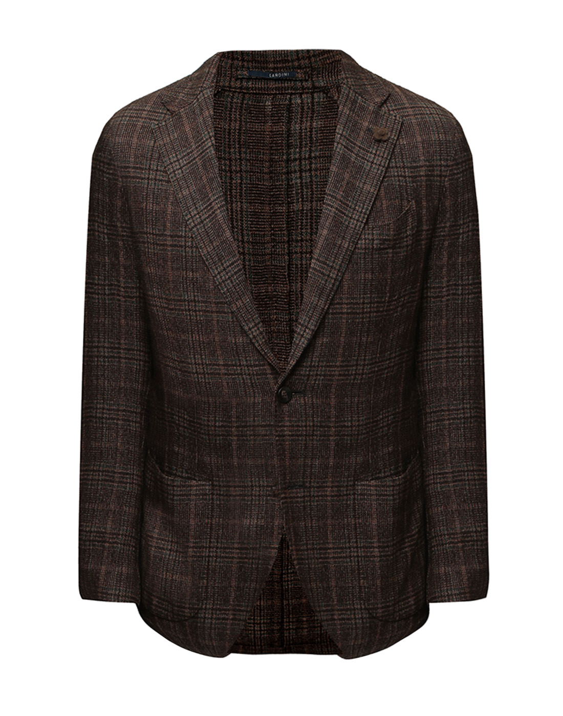 Мужской коричневый шерстяной пиджак Lardini SIP389AV_IPR57204_218TW-1