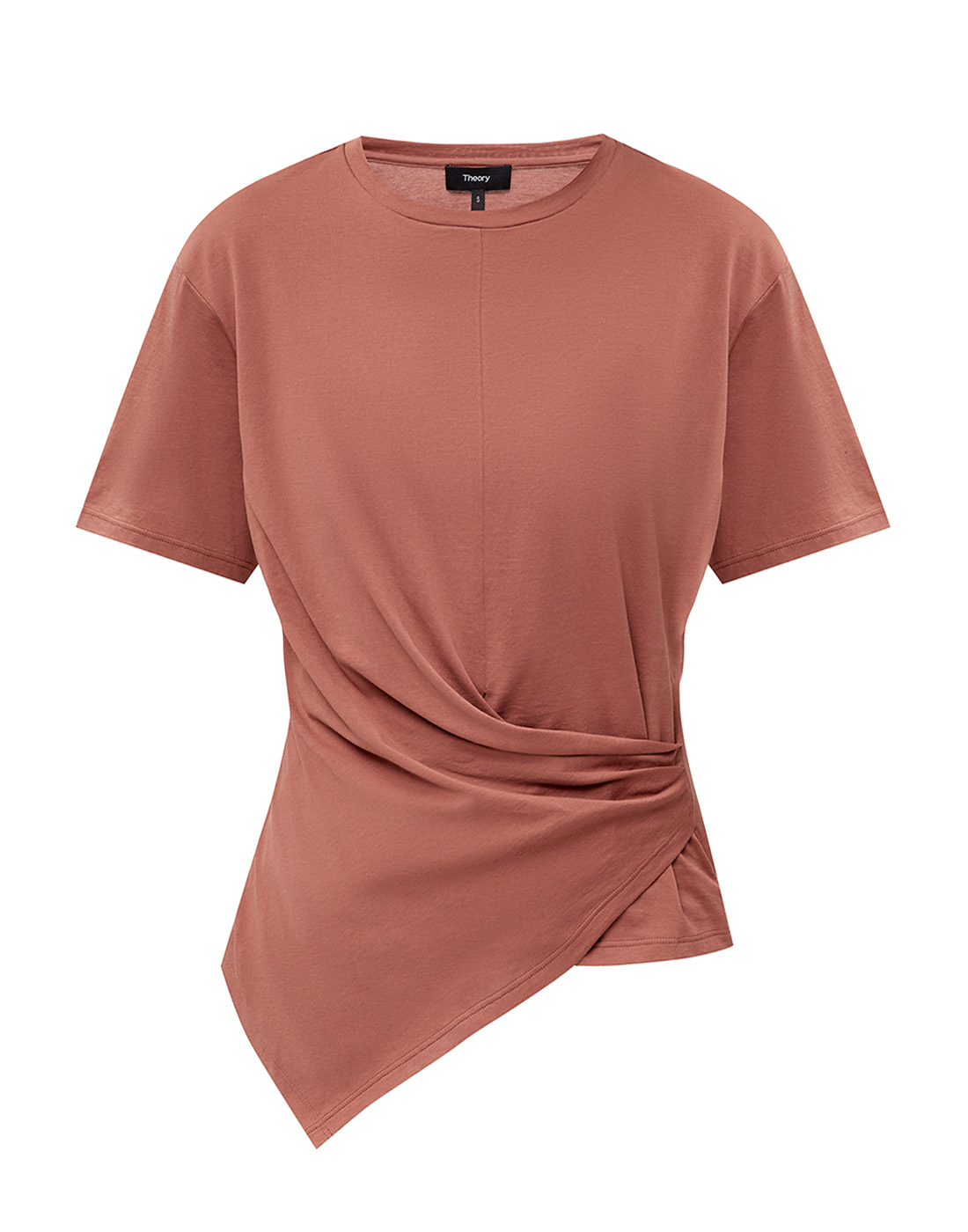 Жіноча теракотова блуза-1