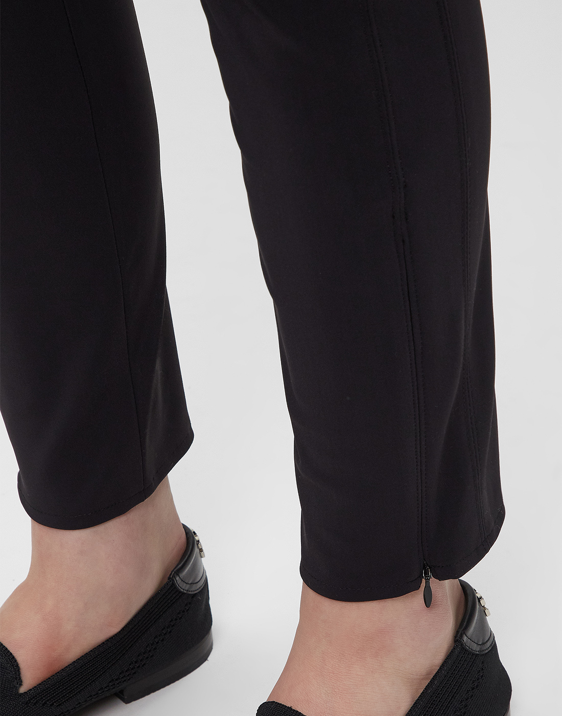 Жіночі чорні штани-12