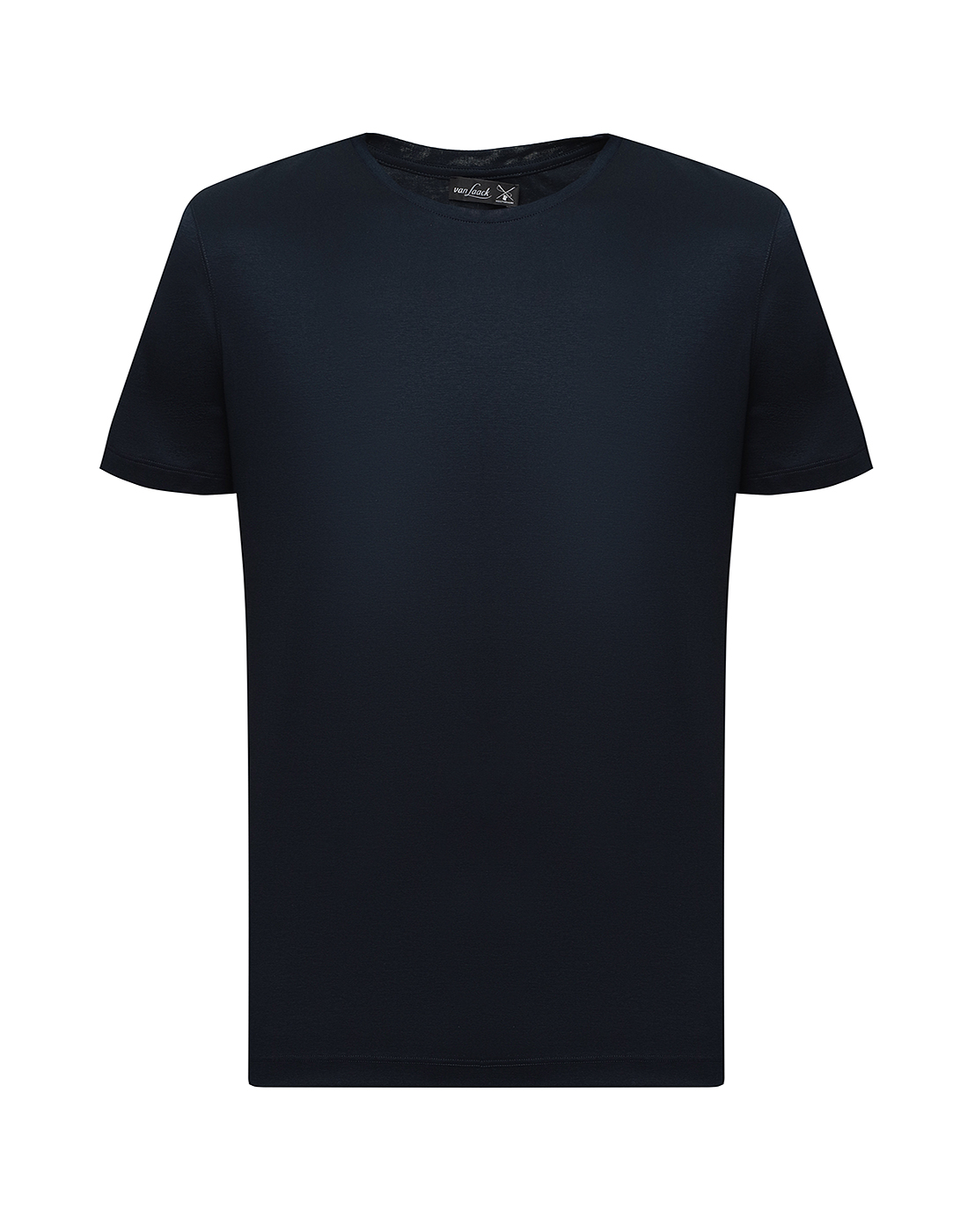 Мужская темно-синяя футболка Van Laack SM-PARO_180031/790-1