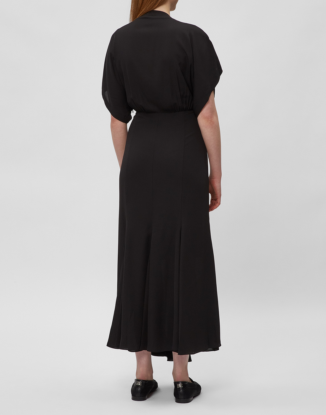 Жіноча чорна сукня-5