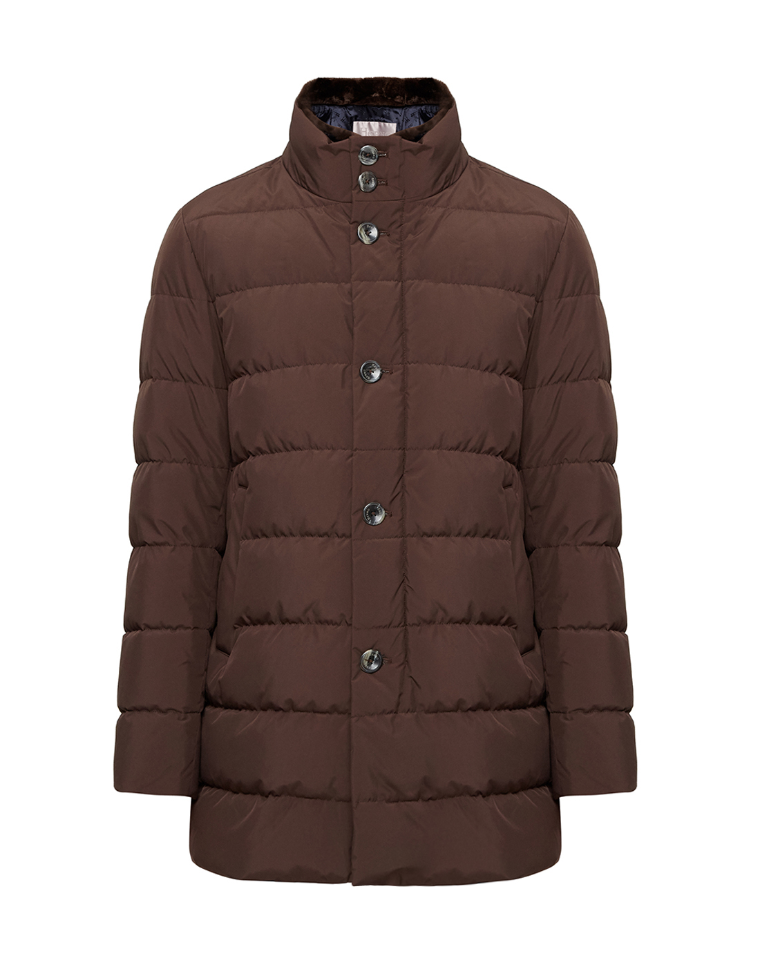 Мужская коричневая куртка Herno SPI048UR - 12015 - 8940-1