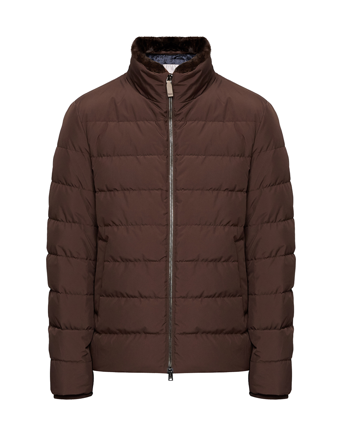 Мужская коричневая куртка Herno SPI050UR - 12015 - 8940-1