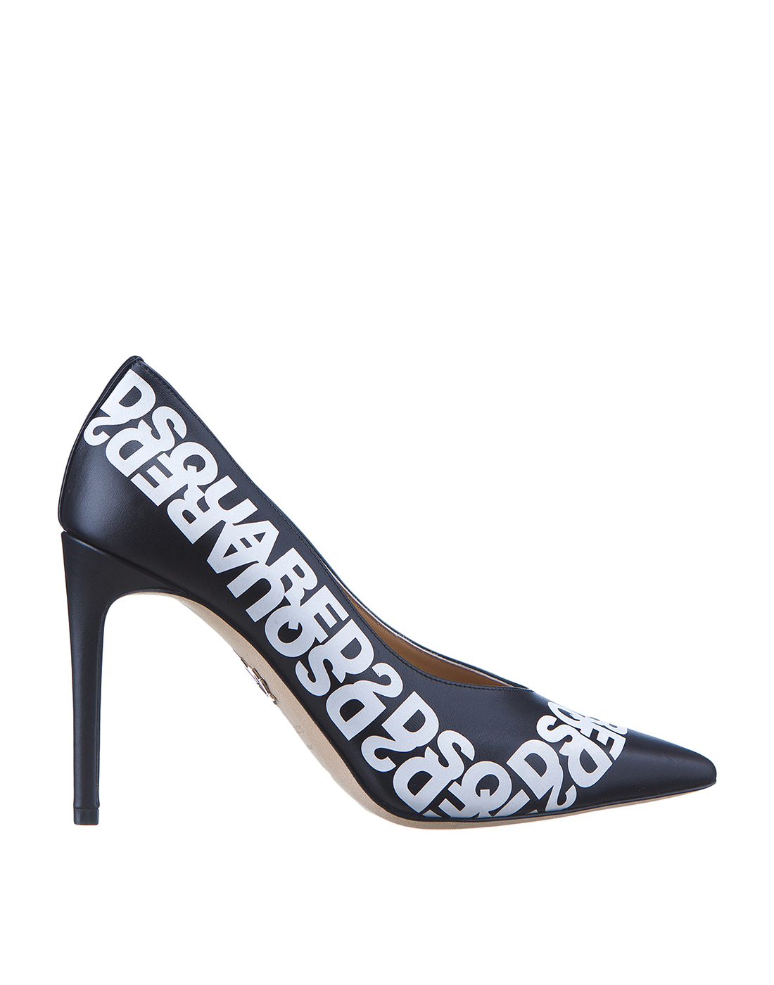 Туфли черные женские  Dsquared2 SPPW0054-01501675-M063-1