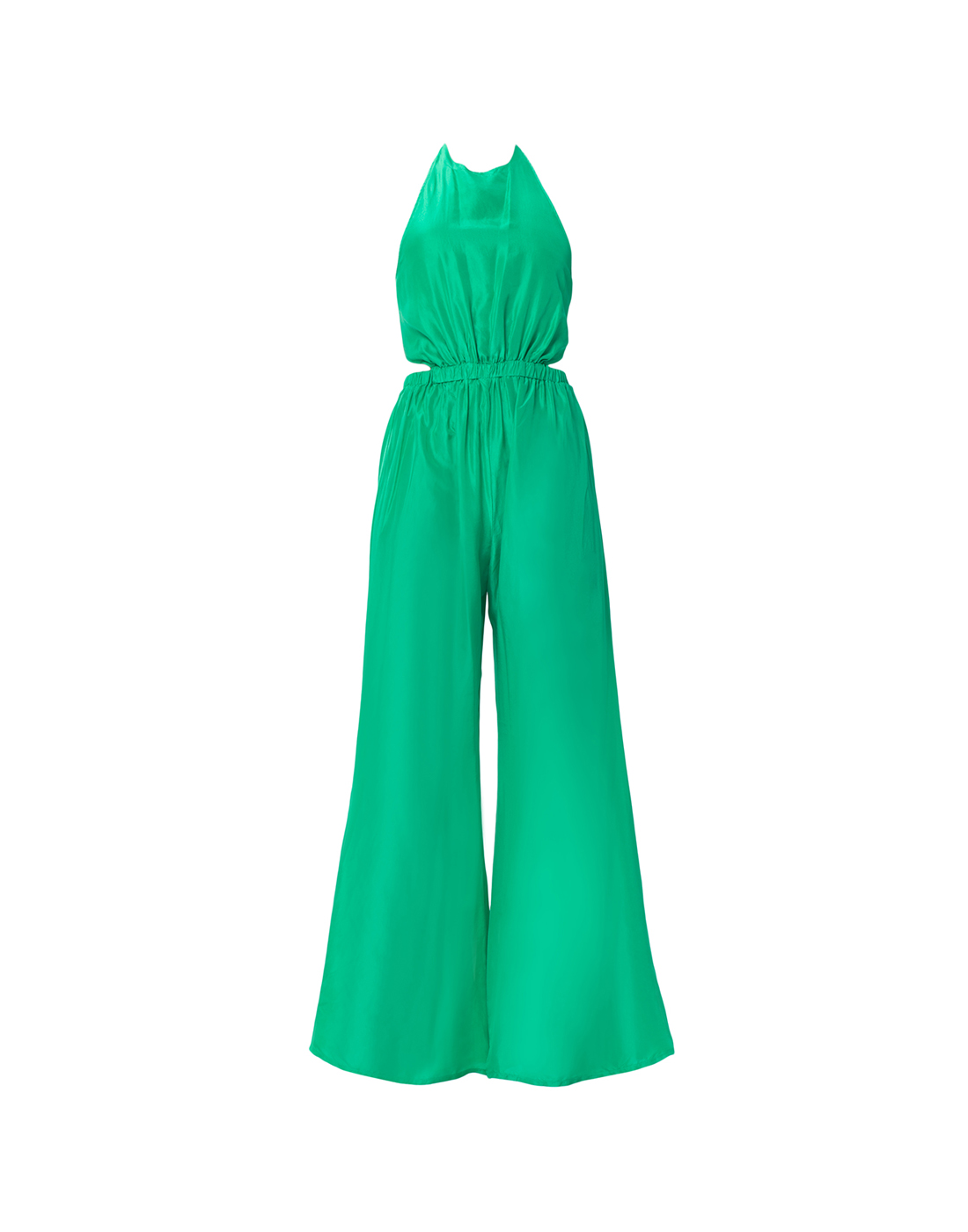 Комбинезон зеленый женский Forte_forte S10384_MY DRESS EMERALD-1