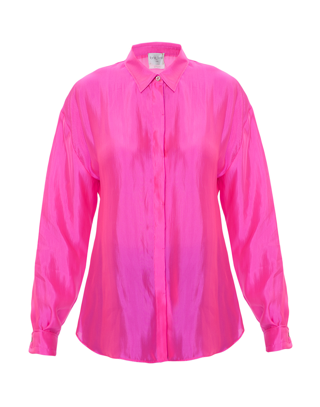 Блуза розовая женская Forte_forte S10703_MY SHIRT MAGENTA-1