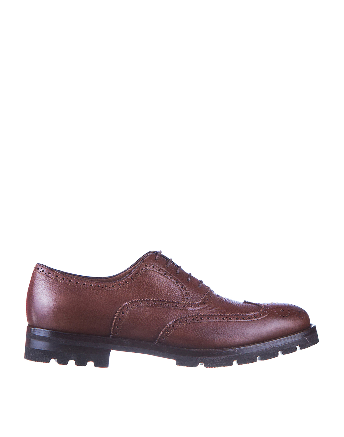 Туфли коричневые мужские Fratelli Rossetti S14179-1