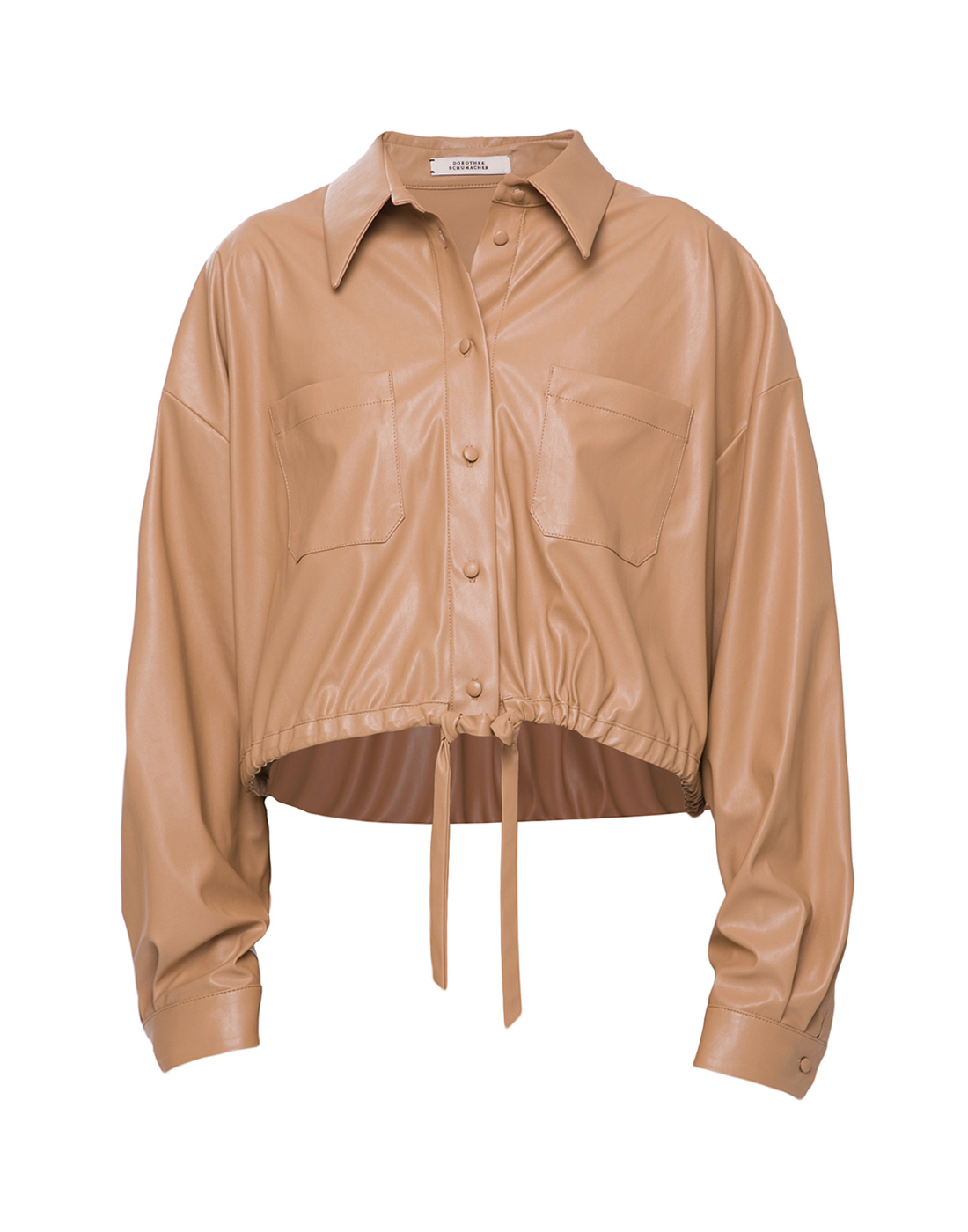 Блуза коричнева жіноча-1
