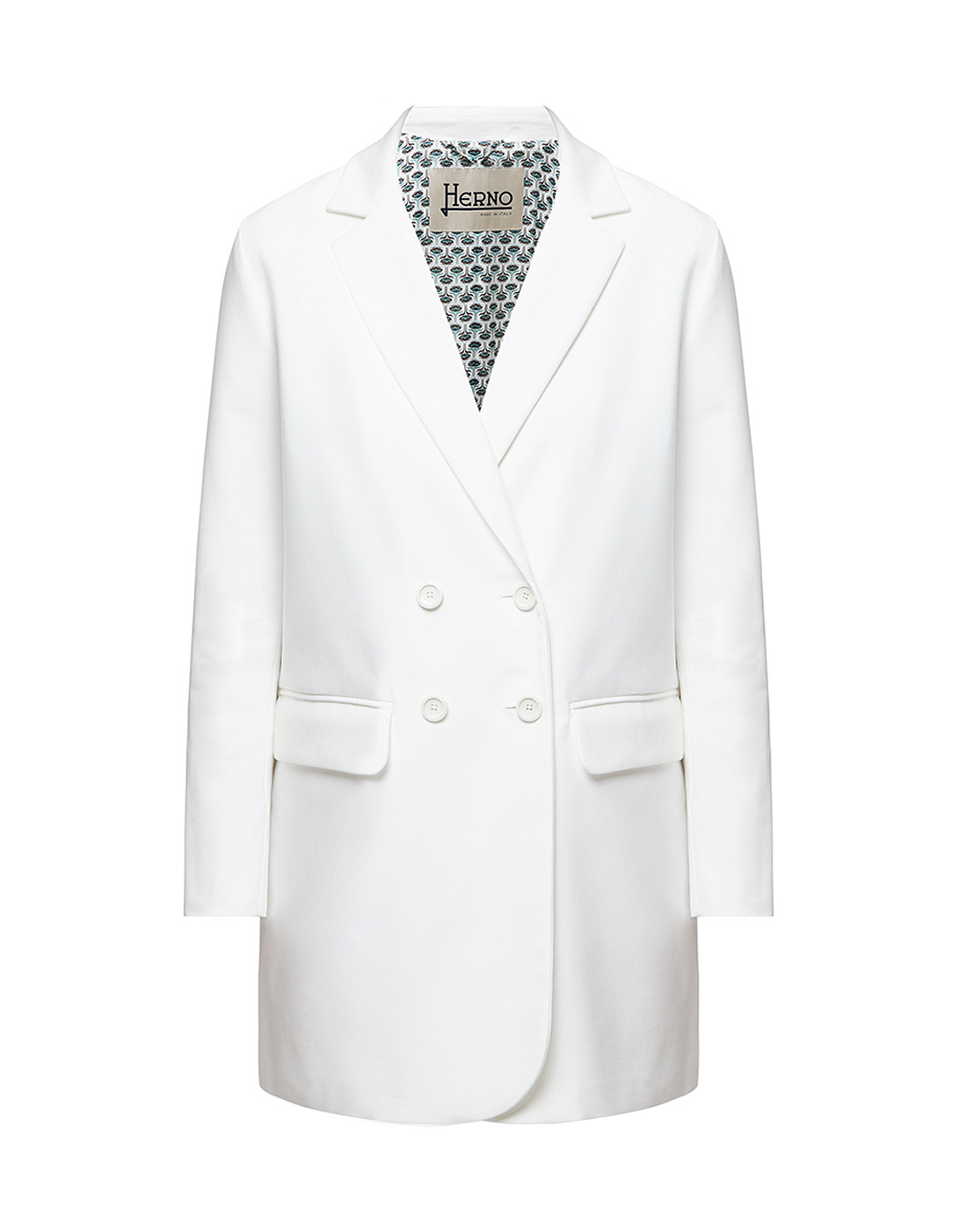 Женский белый пиджак Herno S22P-CA000432D-12163-1100-1