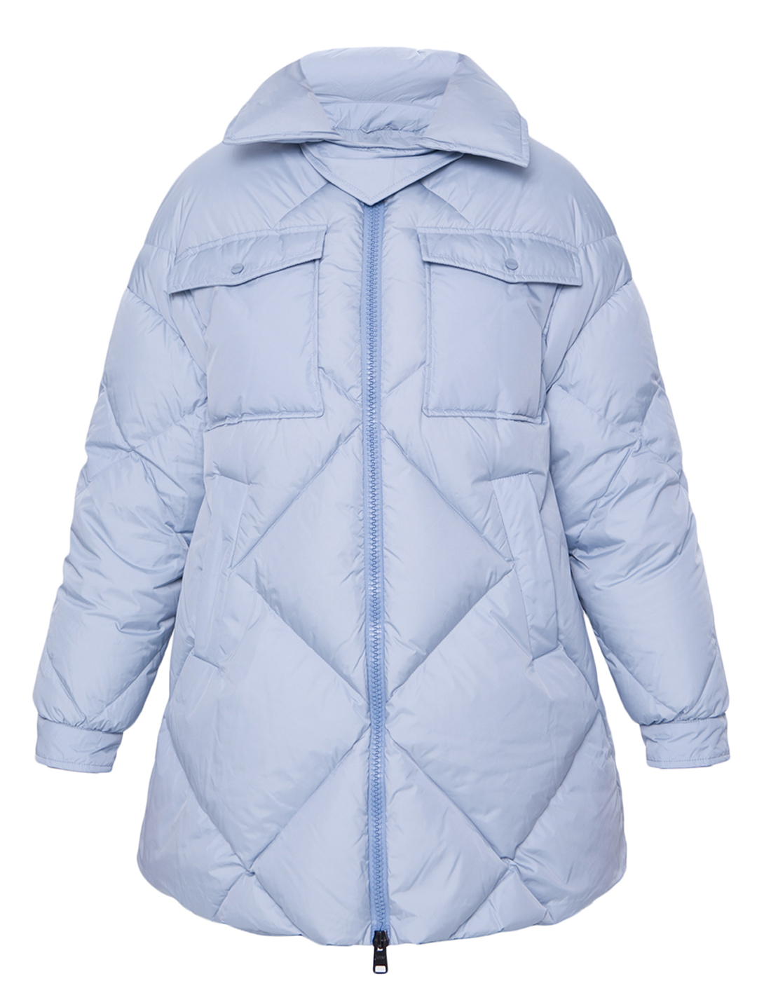 Куртка голубая женская Herno S23A-PI001719D-12004-9004-1