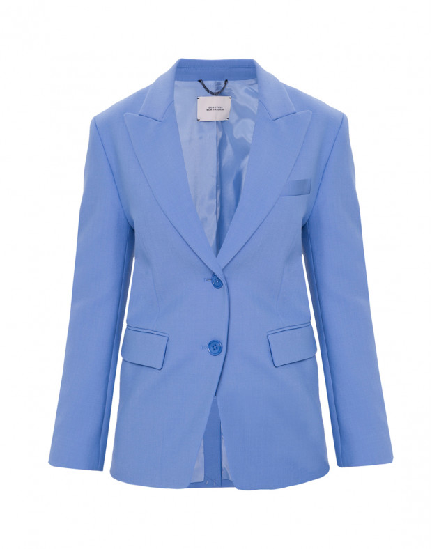 Піджак блакитний жіночий