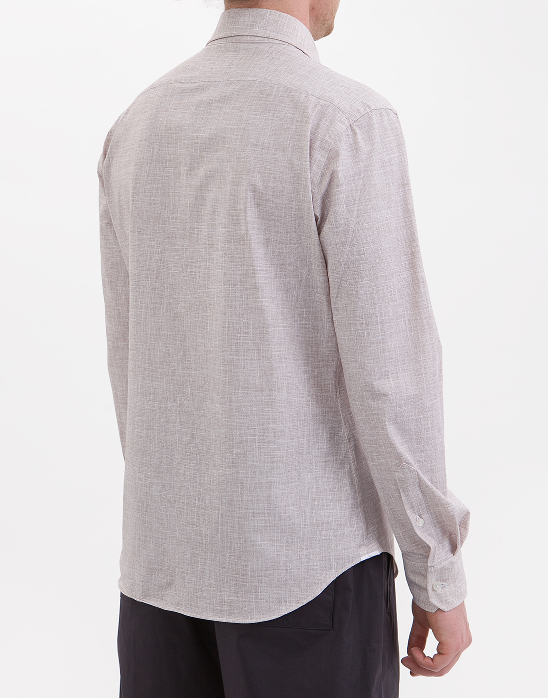 Рубашка бежевая мужская Рубашка бежевая мужская XACUS S521519-81623.002-4