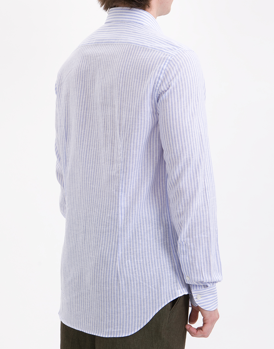 Рубашка бело-голубая мужская Рубашка бело-голубая мужская XACUS S558510-81218.002-4