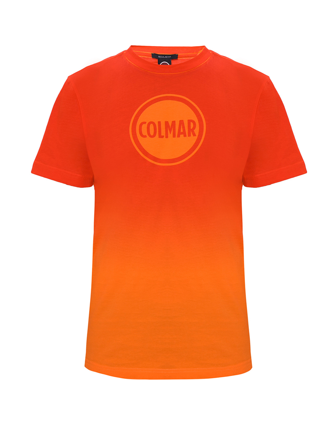 Футболка оранжевая мужская Colmar S7507 1YJ 668-1