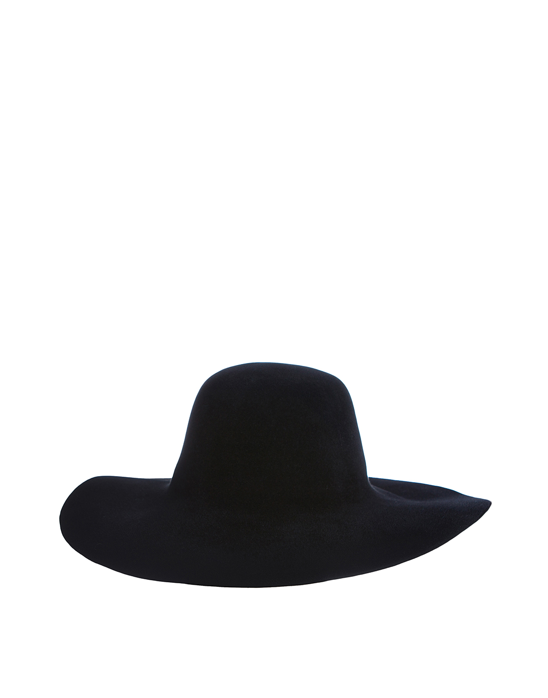 Шляпа черная женская Forte_forte S8536_MY HAT NERO-1