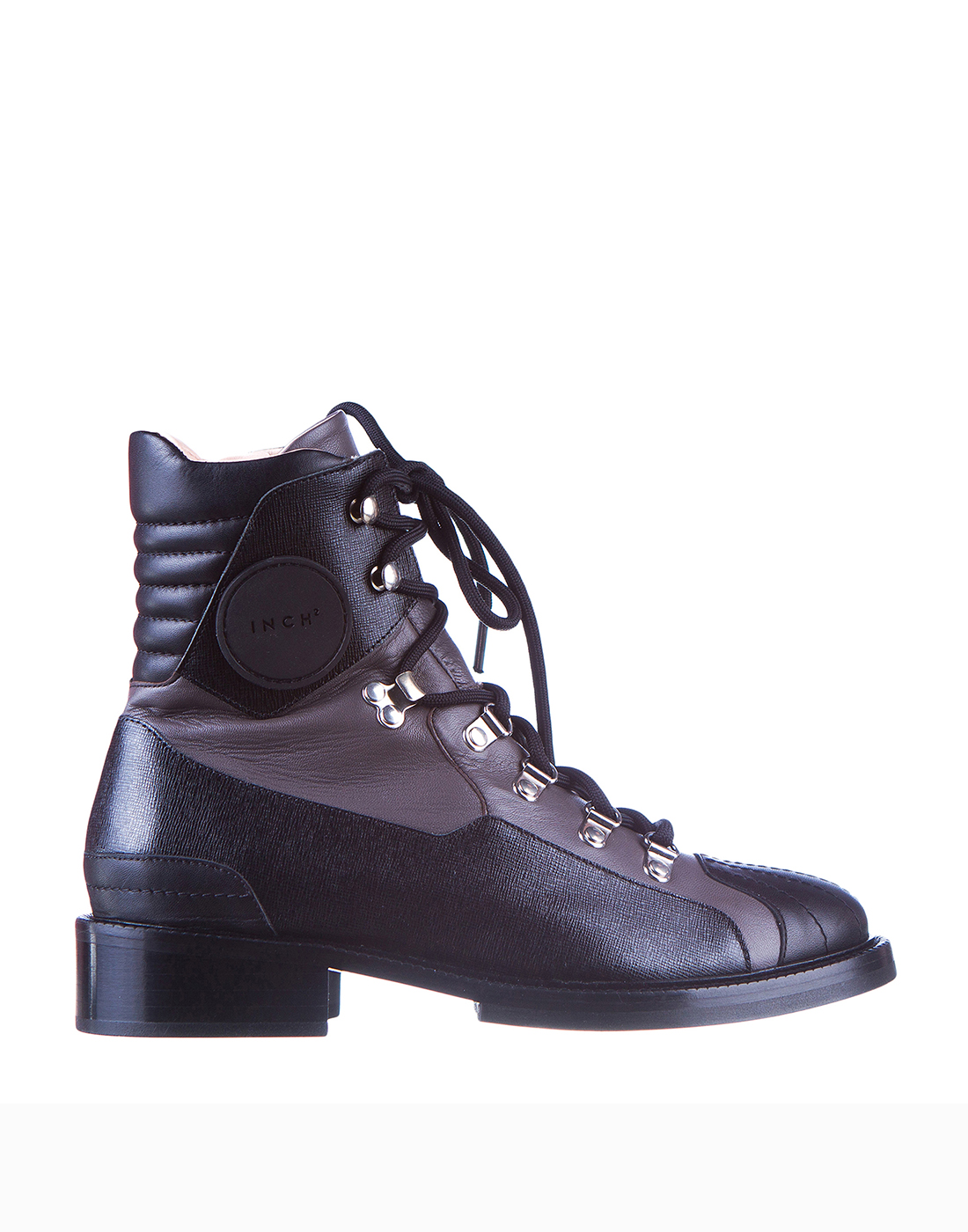 Ботинки черные женские INCH2 S8778-1