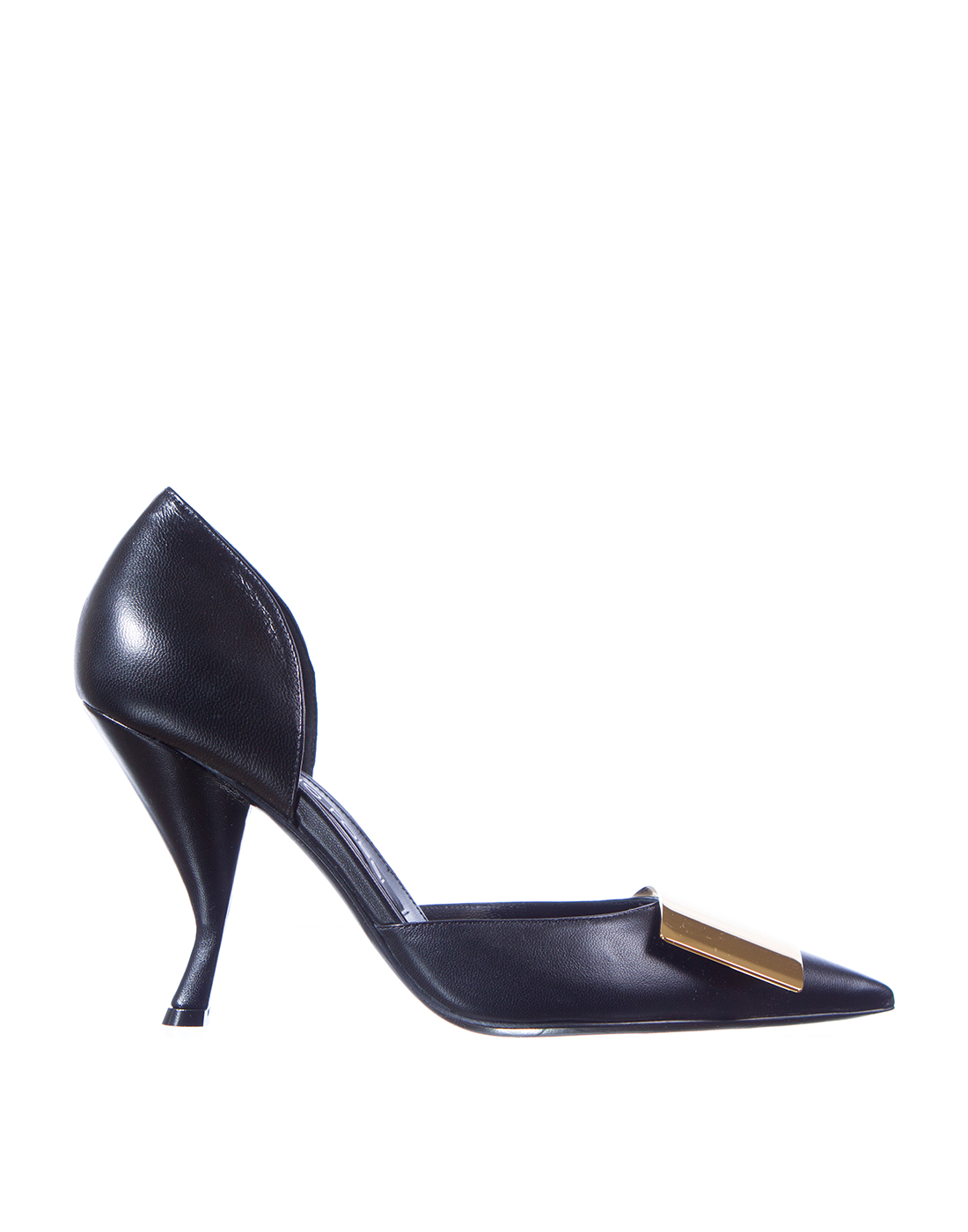 Туфли черные женские Sergio Rossi SB00181-MNAN07-1000-110-1
