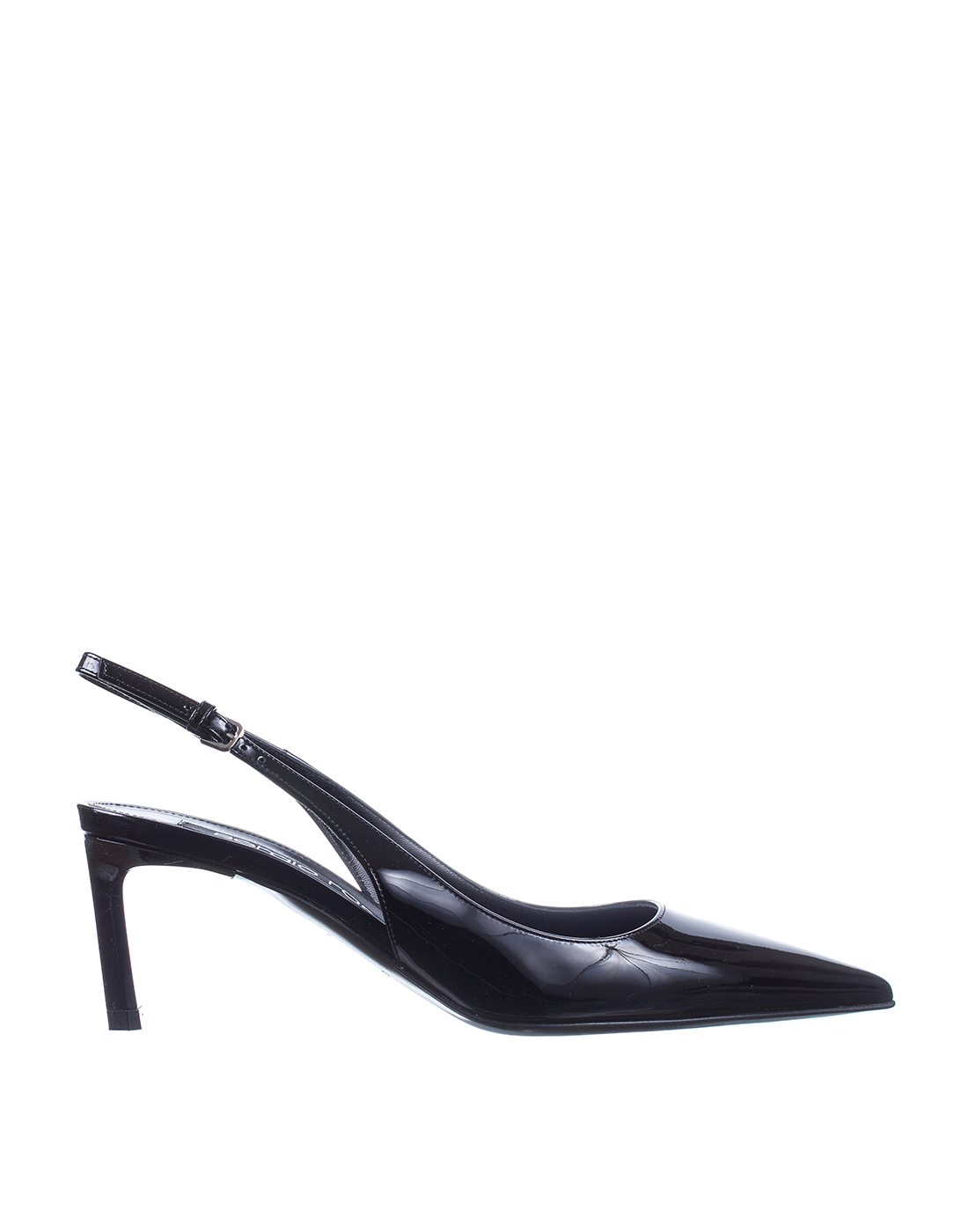 Туфли черные женские Sergio Rossi SB01801-MFI657-1000-120-1