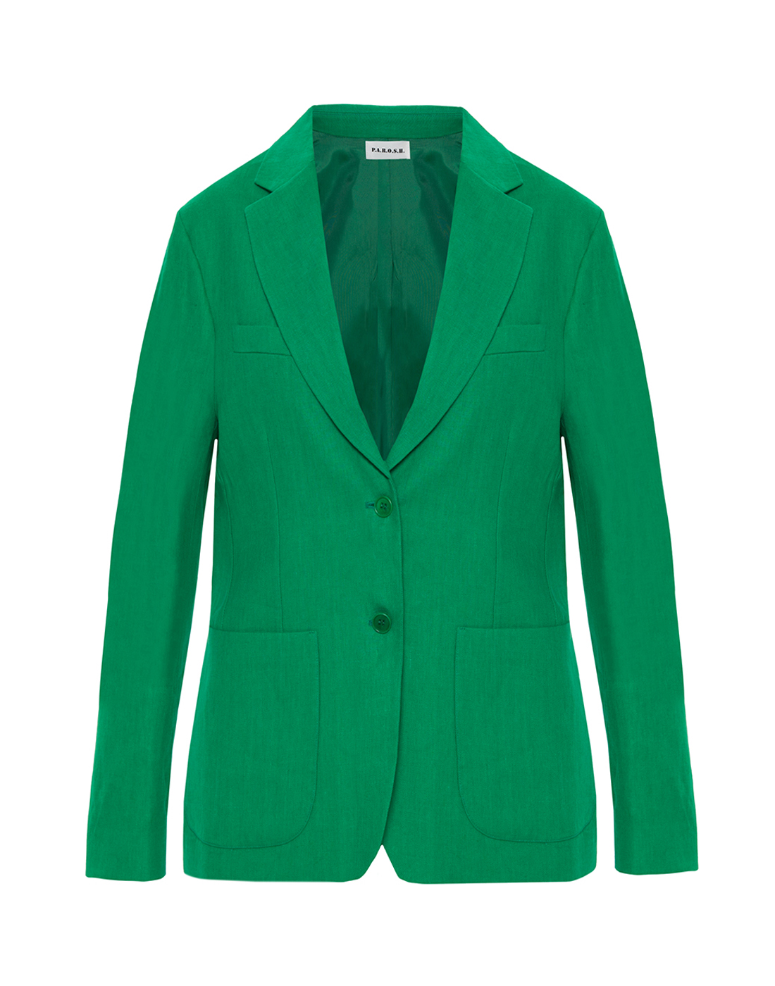 Піджак зелений жіночий-1