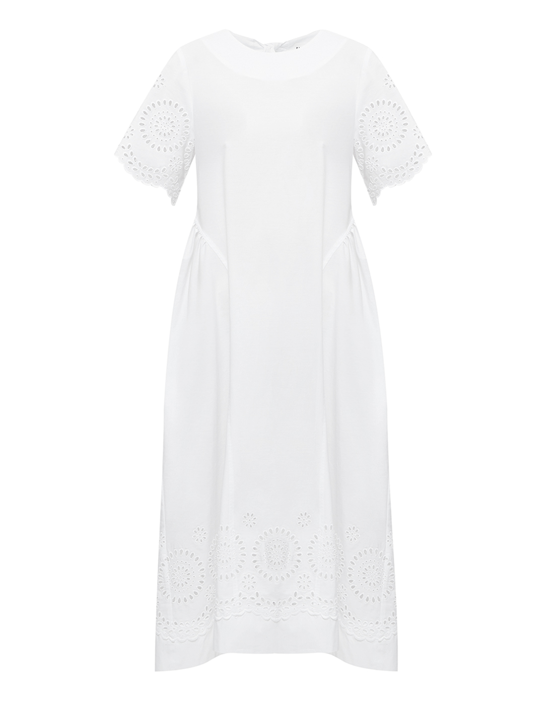 Женское белое платье P.A.R.O.S.H. SCAMELIA/D724429/001-1