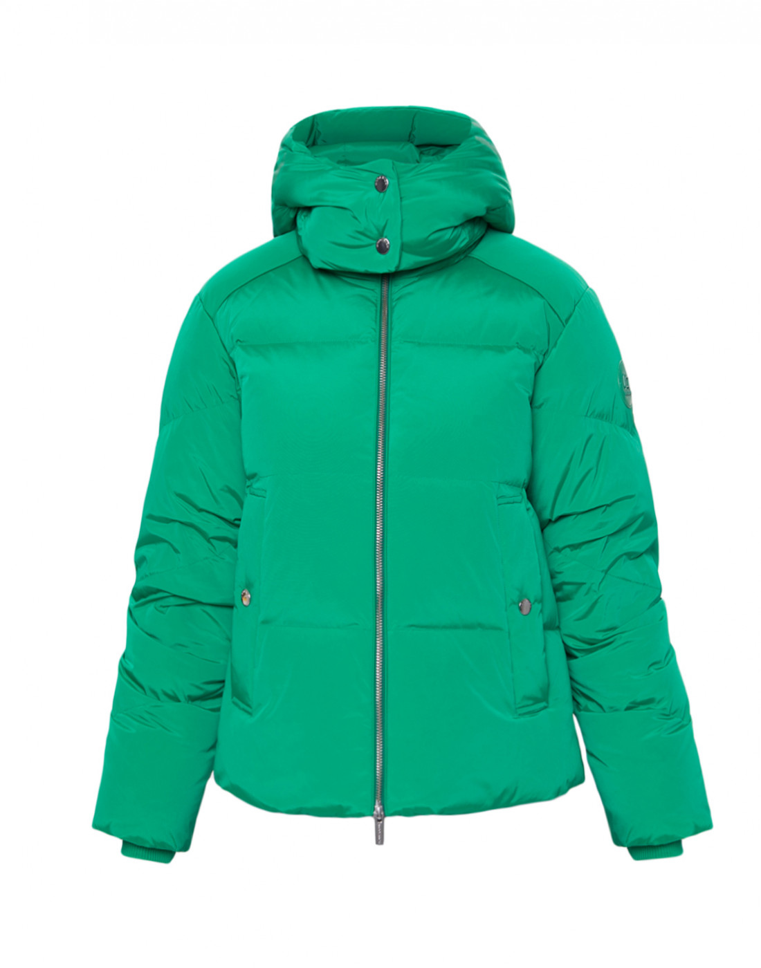 Куртка зелена жіноча-1