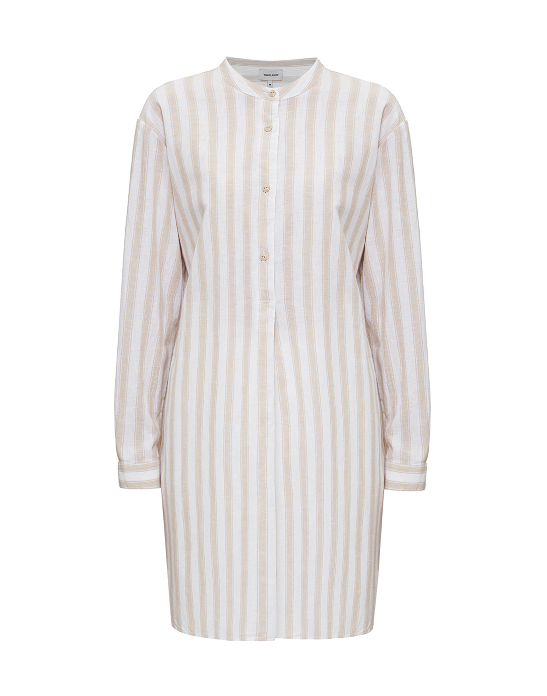 Женская белая блуза в полоску Woolrich SCFWWSI0083FRUT2589 - 8709-1