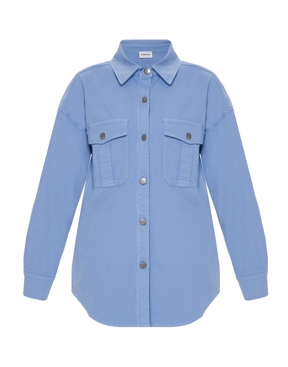 Блуза голубая женская P.A.R.O.S.H. SCHIMERA/D430294/078-1