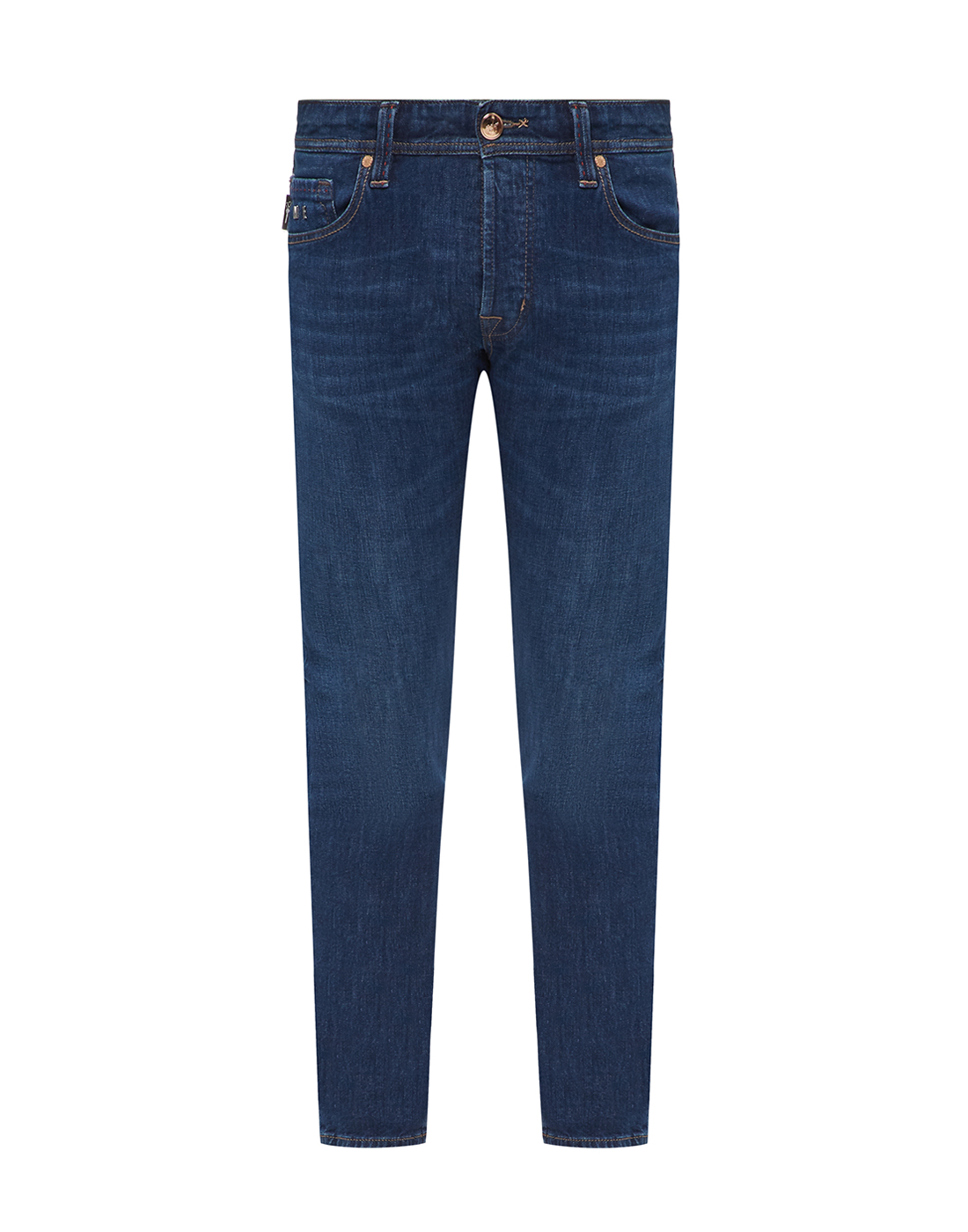 Чоловічі сині джинси-1
