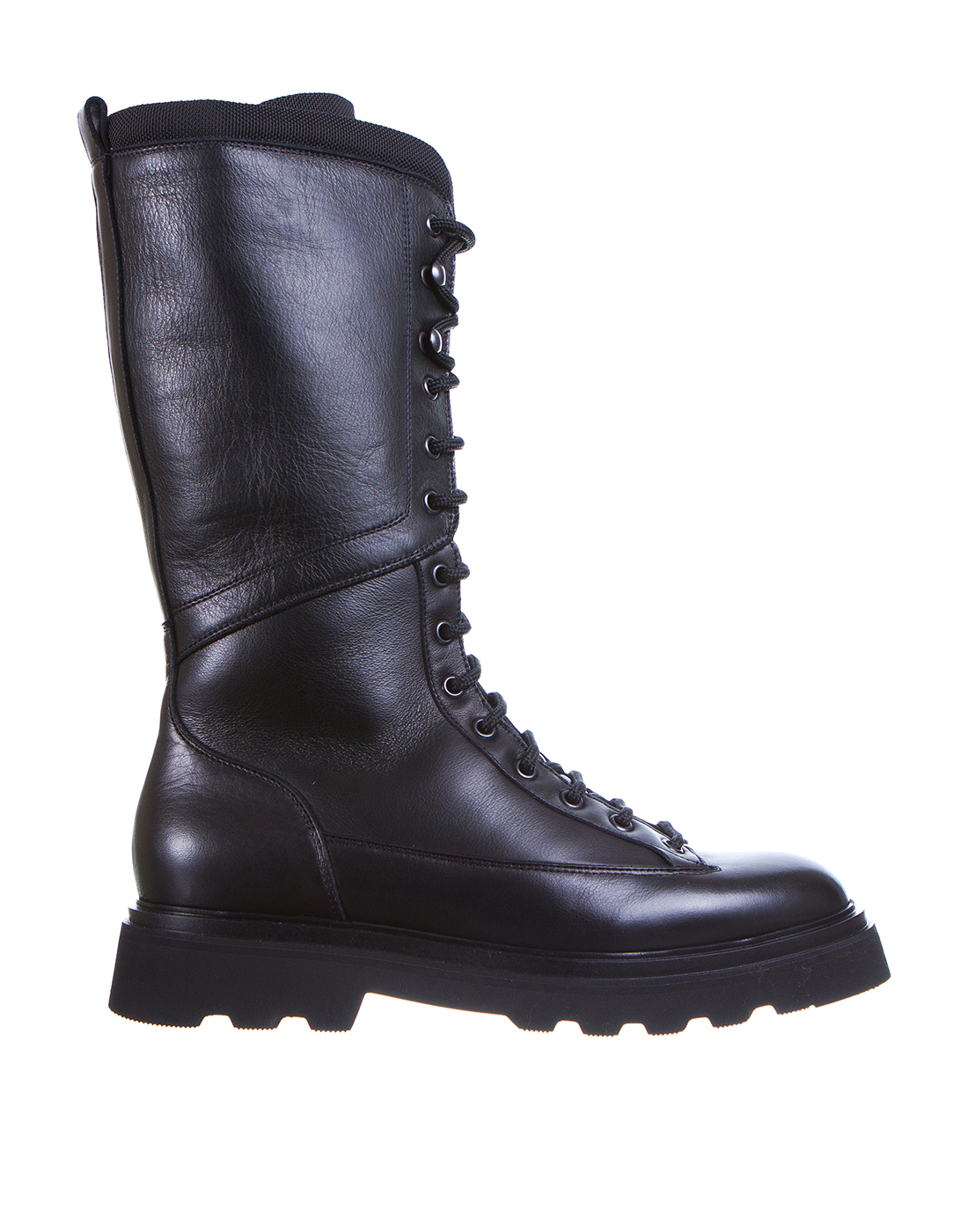 Ботинки черные женские Doucal's SDD8670TYLEPN688NN00-1