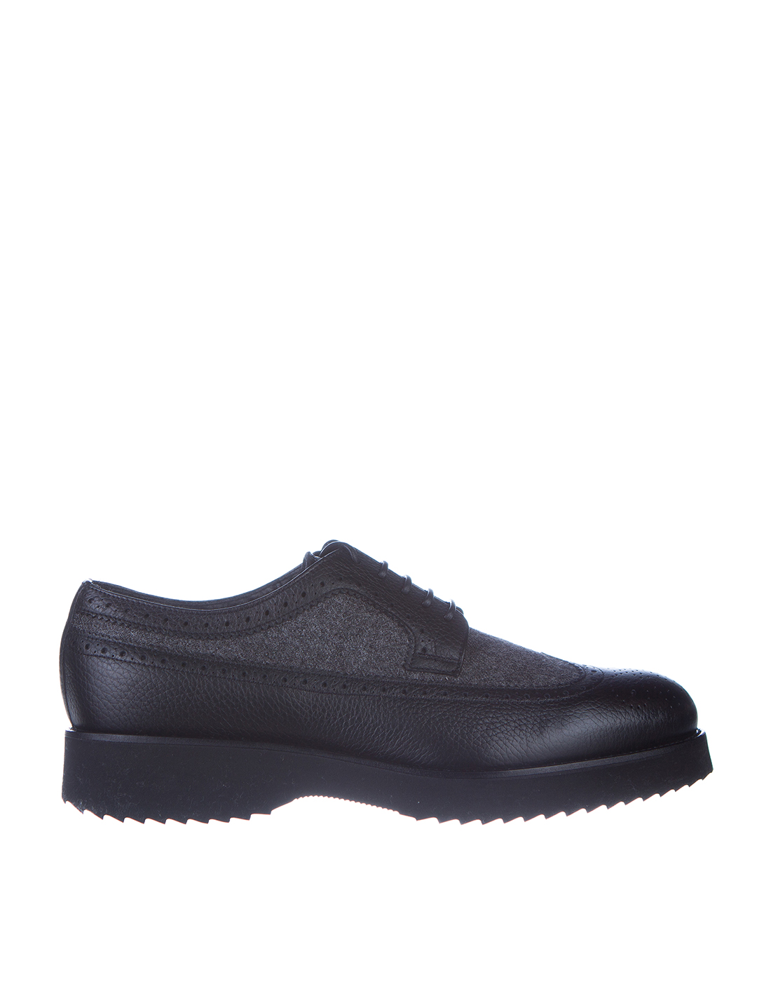 Туфли черные мужские Doucal's SDU1270DAKOPT208NN00-1
