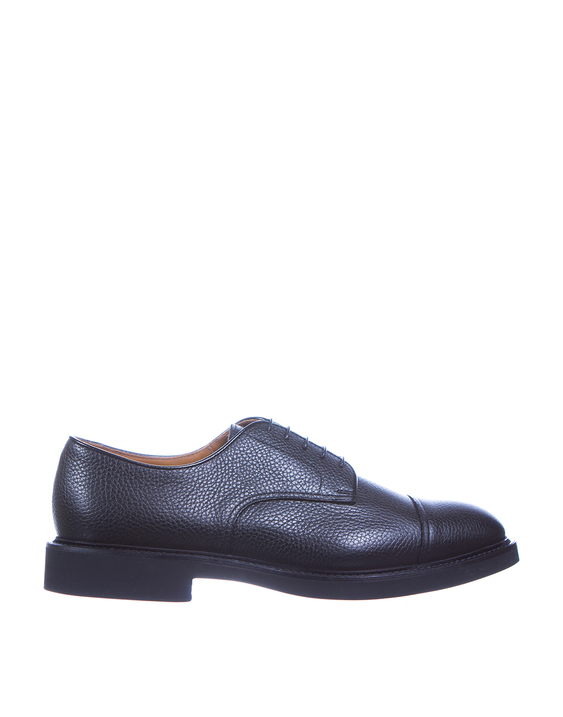 Туфли черные мужские Doucal's SDU3095VEROUF019NN00-1