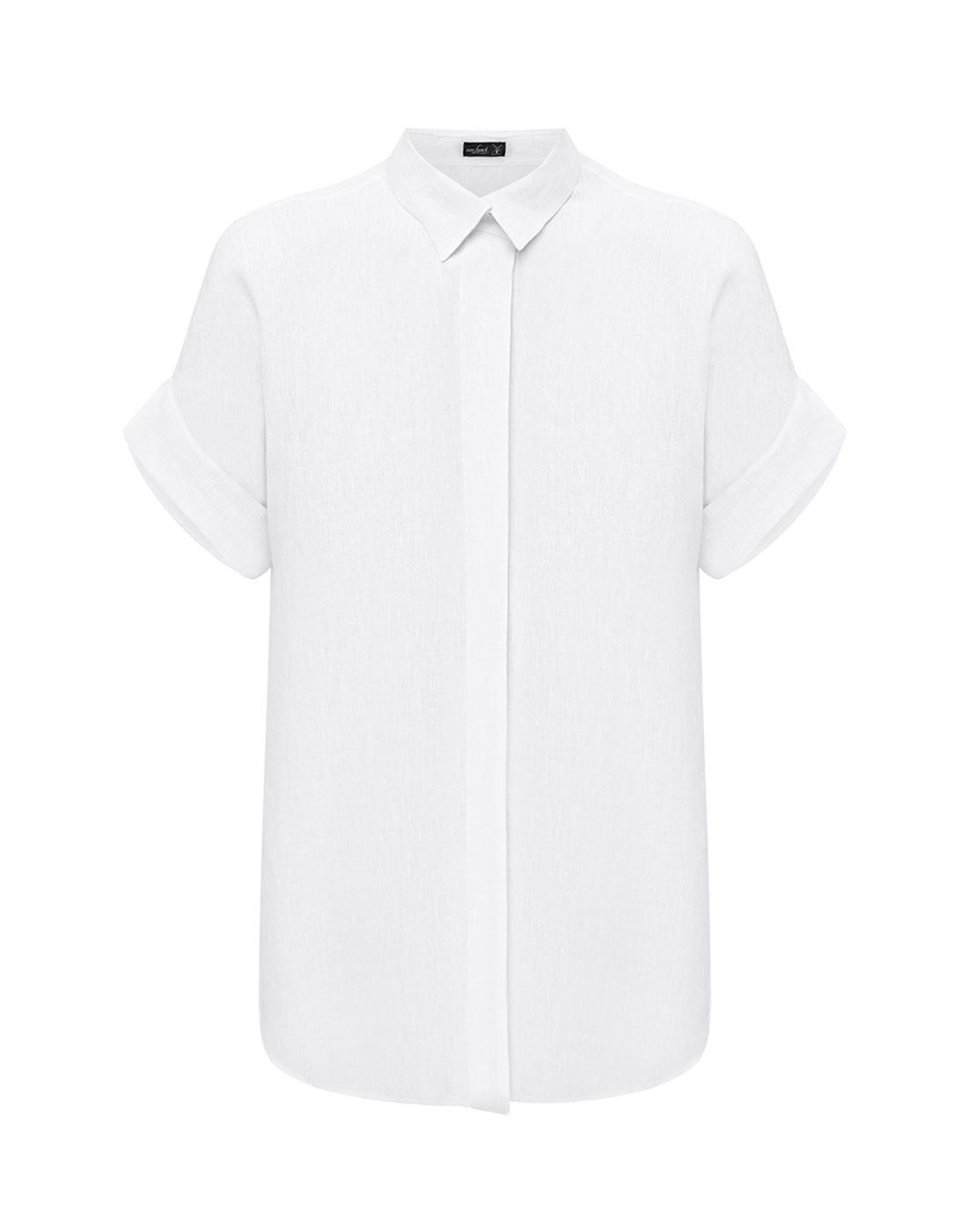 Женская белая льняная рубашка Van Laack SM-POESIE_155038/000-1