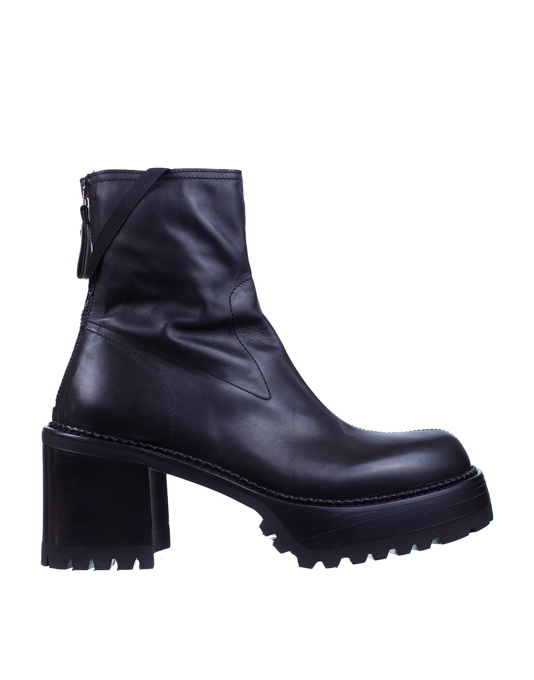 Ботинки черные женские Premiata SM3798-1