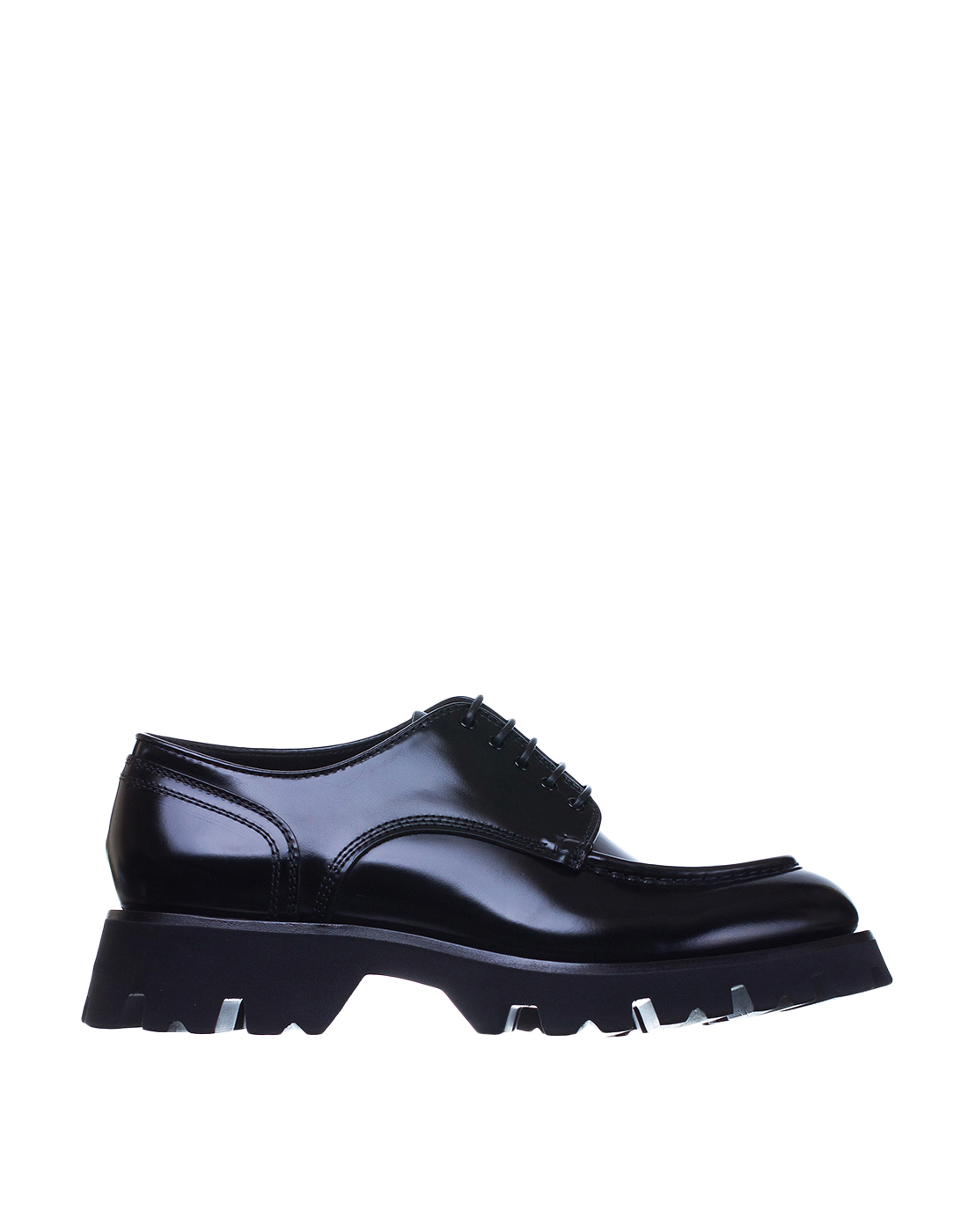 Туфли черные мужские Santoni SMCAG18366JI3SNOVN01-1