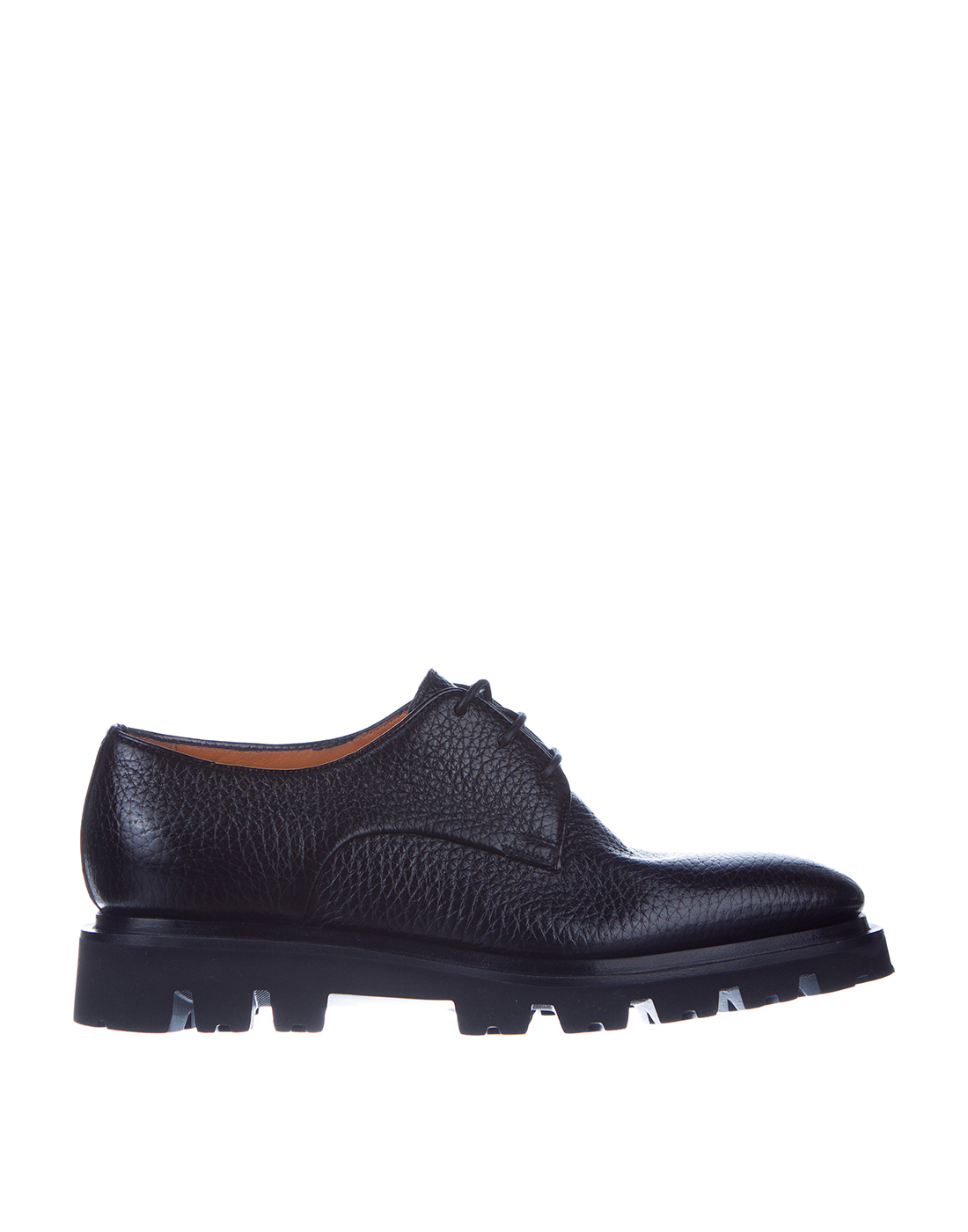 Туфли черные мужские Santoni SMCLG17803SM3EABMN01-1